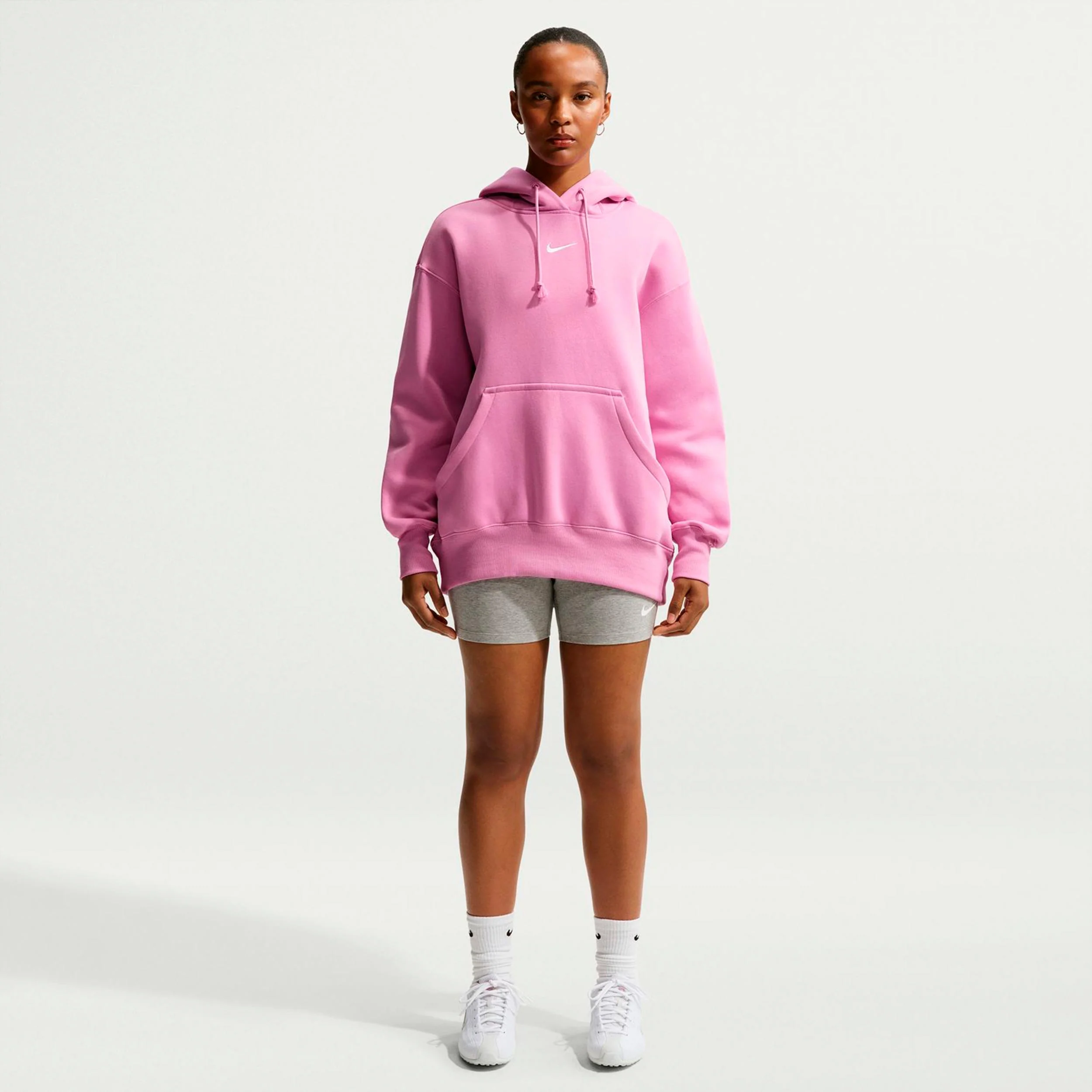 Sportswear Phoenix Fleece Oversized Huvtröja Damer-syrén - Image 2