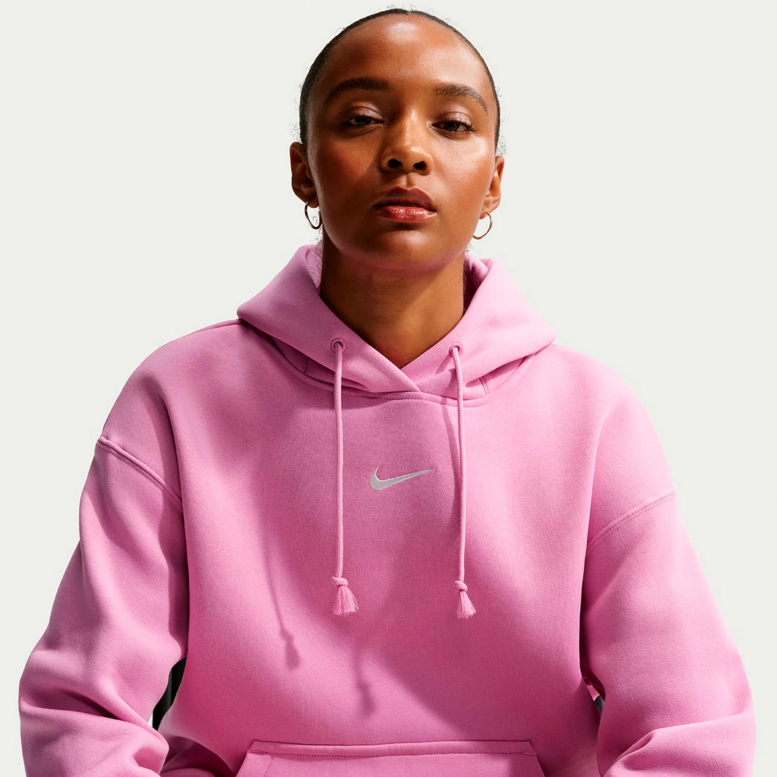 Sportswear Phoenix Fleece Oversized Huvtröja Damer-syrén - Image 4