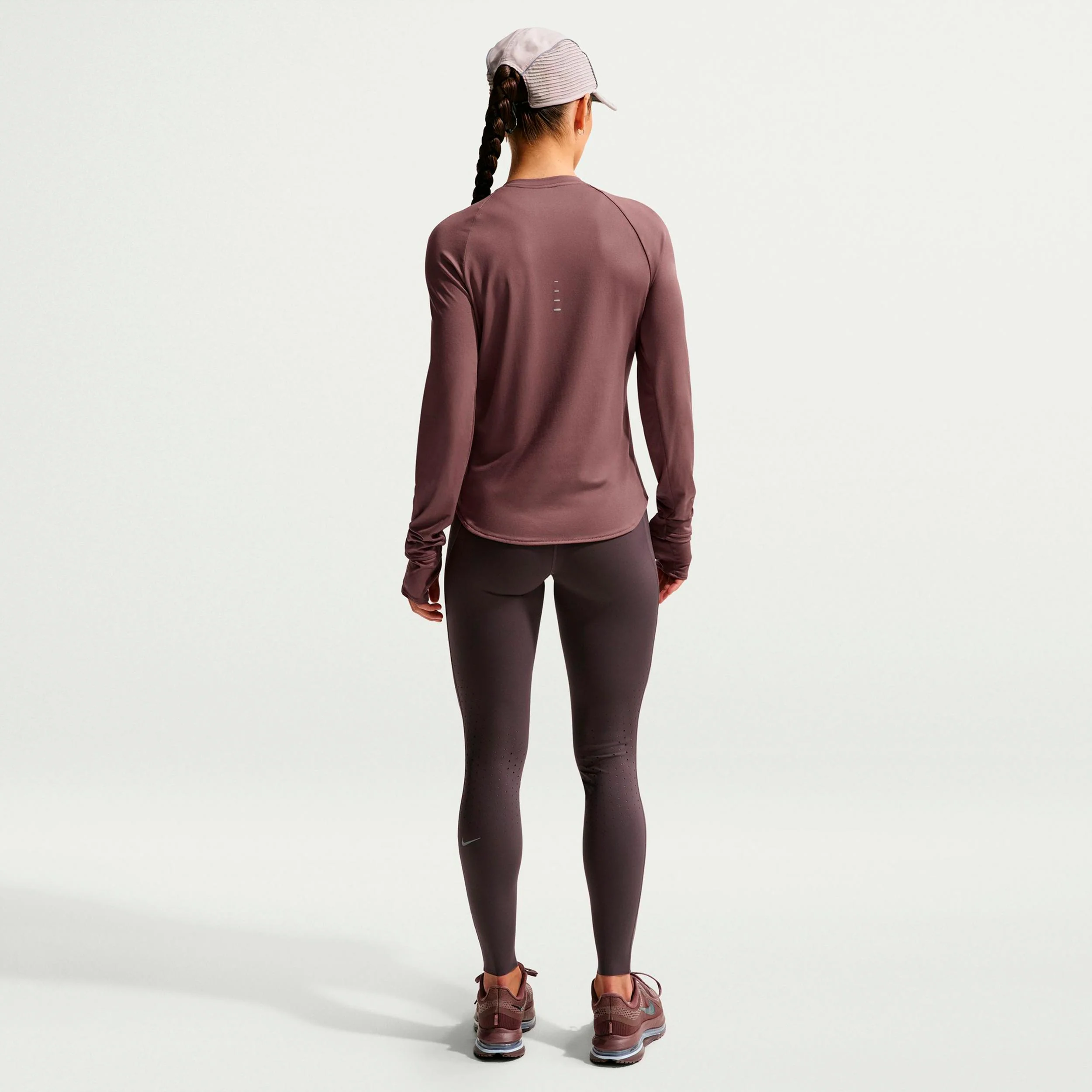 Swift Löpartröja Damer - mauve, silver - Image 3