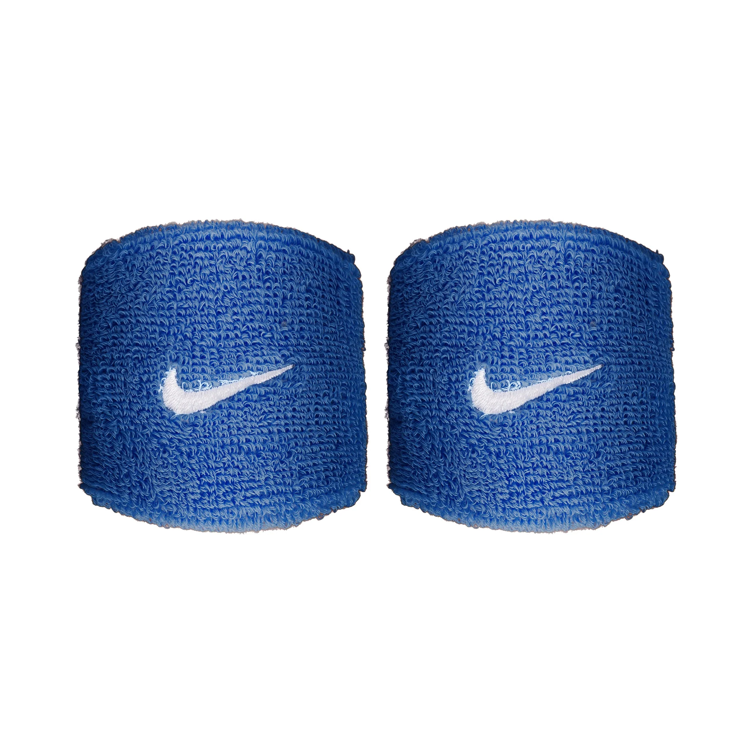 Swoosh Classic Svettband kort - blå, vit