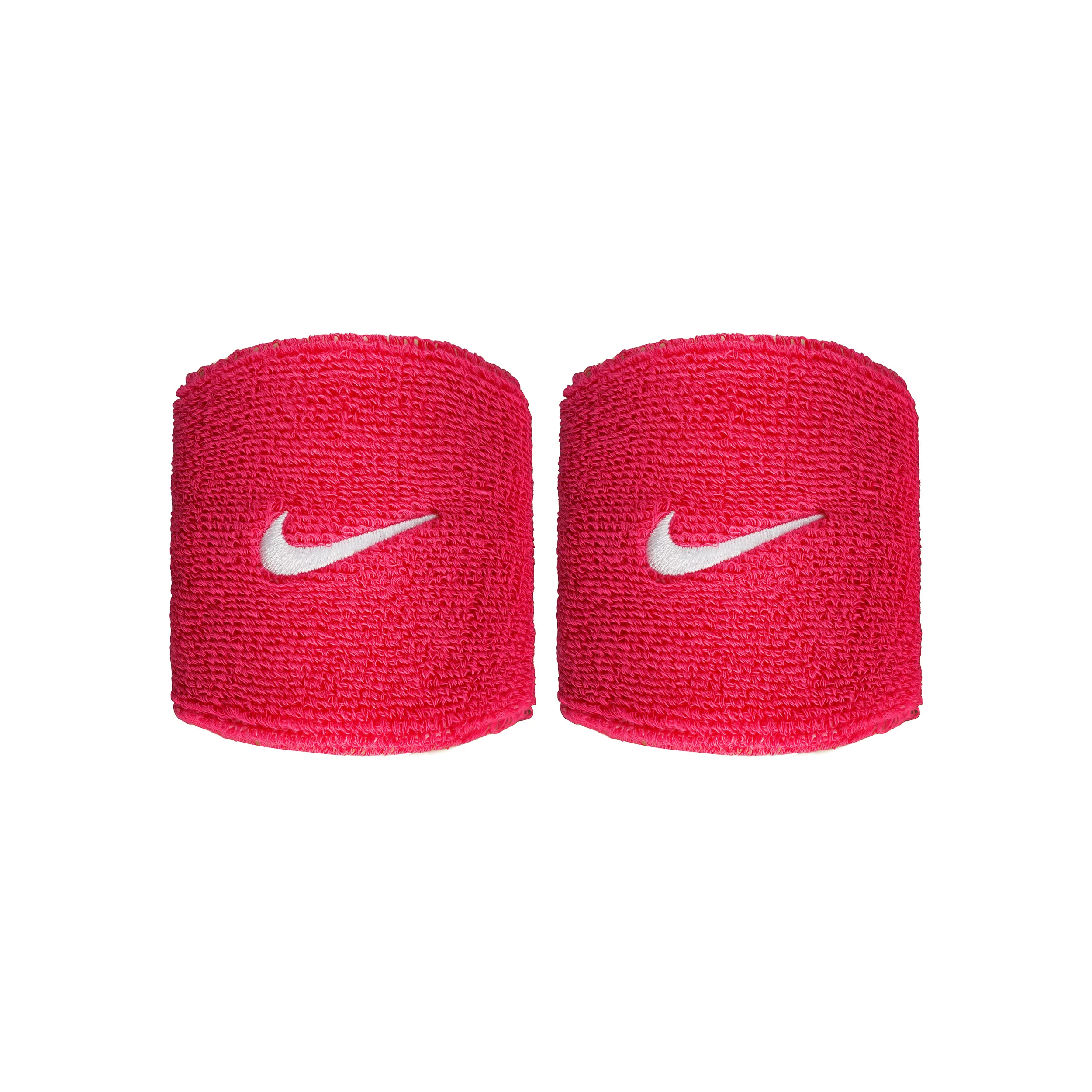 Swoosh Classic Svettband kort - rosa, vit