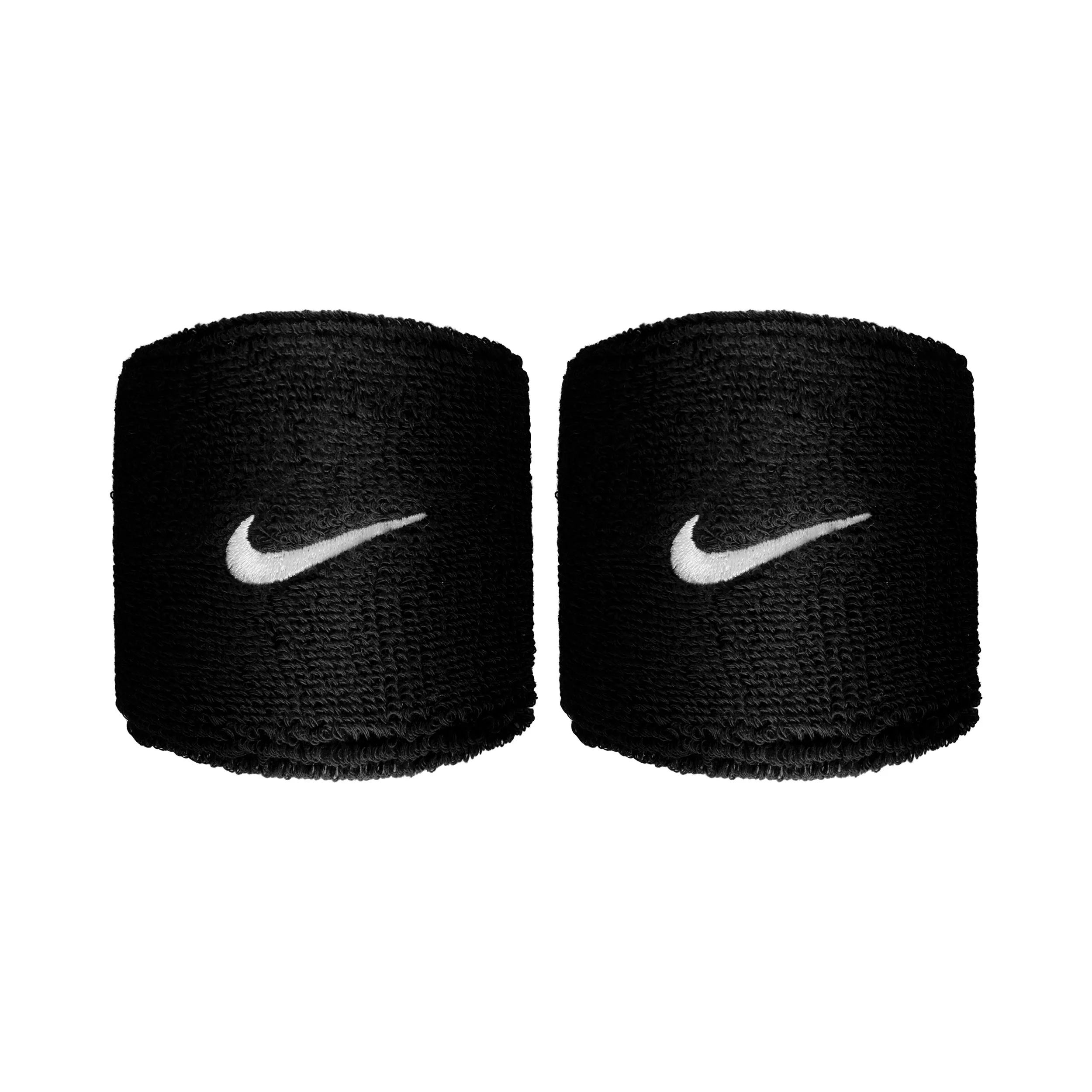 Swoosh Classic Svettband kort - svart, vit