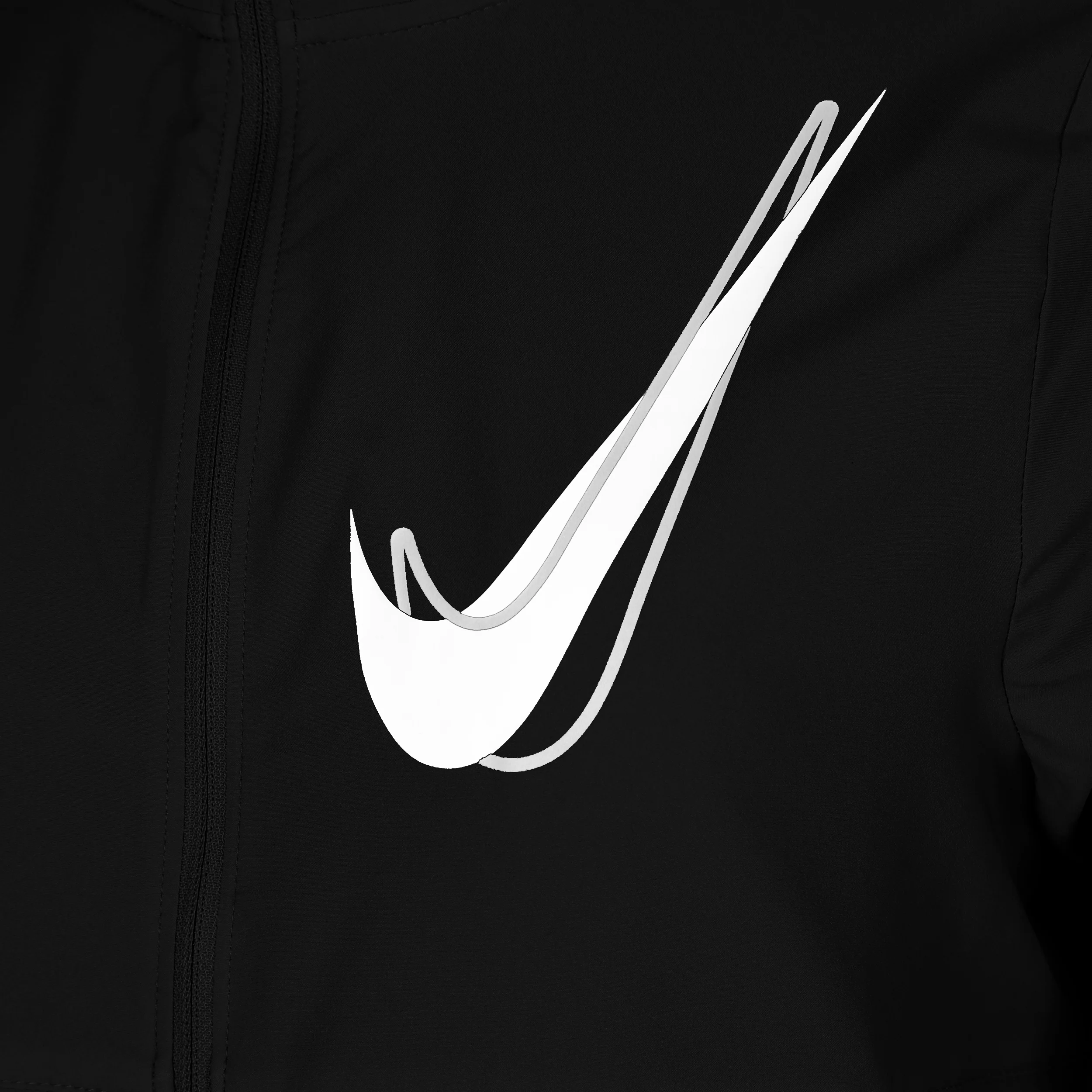 Swoosh Löparjacka Damer - svart, - Image 3