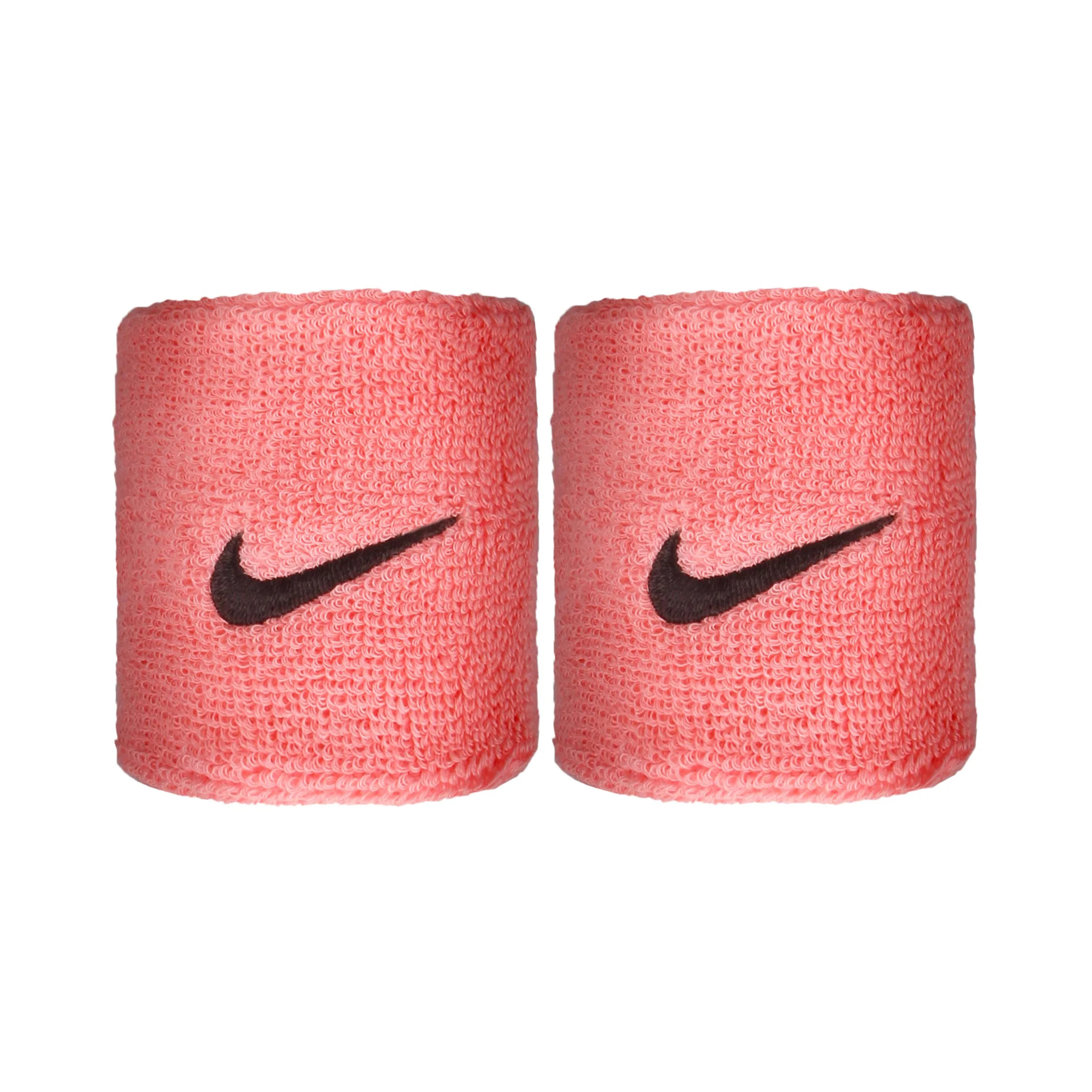 Swoosh Svettband 2-pack kort - rosa, svart