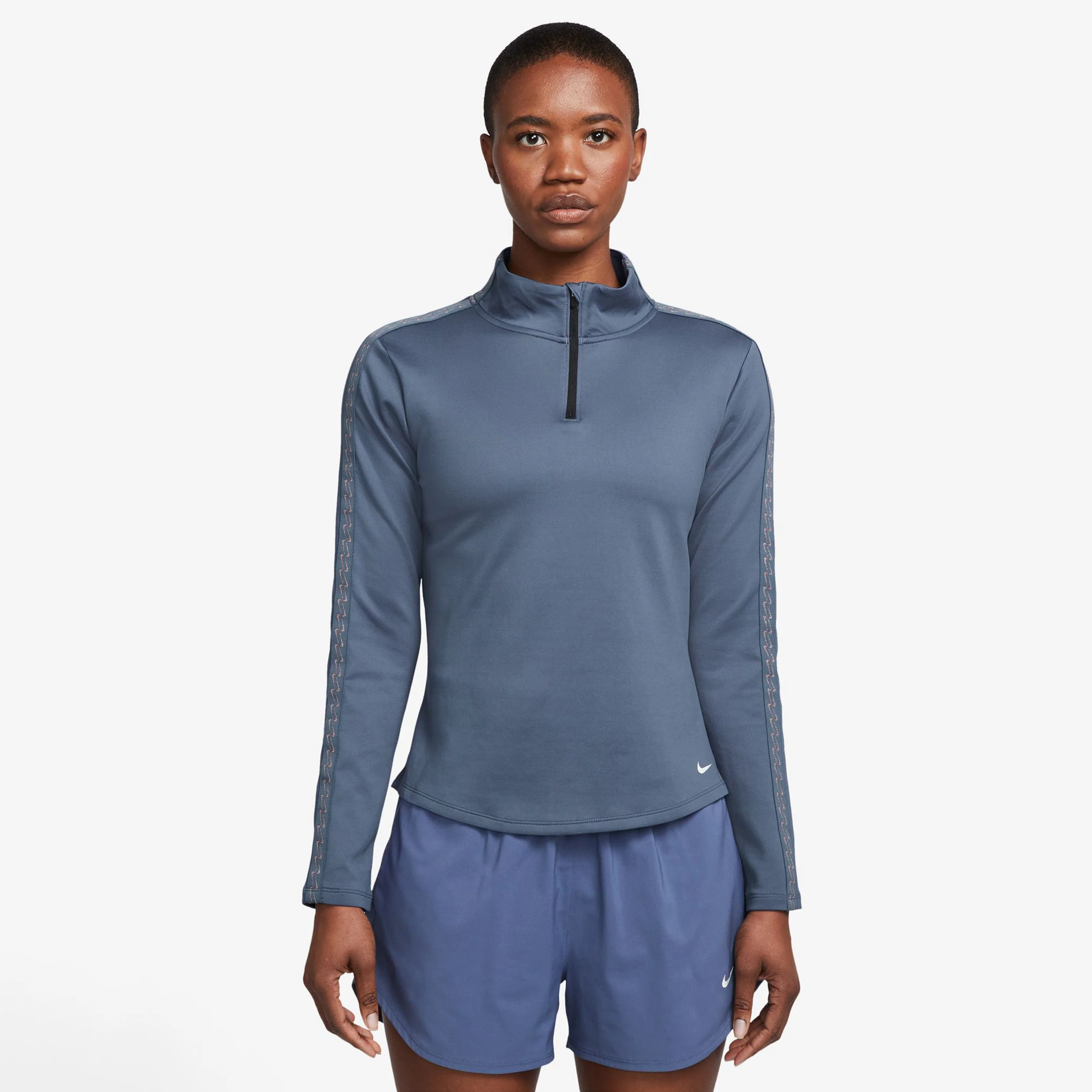 Therma-FIT One Half-Zip Löpartröja Damer - blå, vit - Image 5