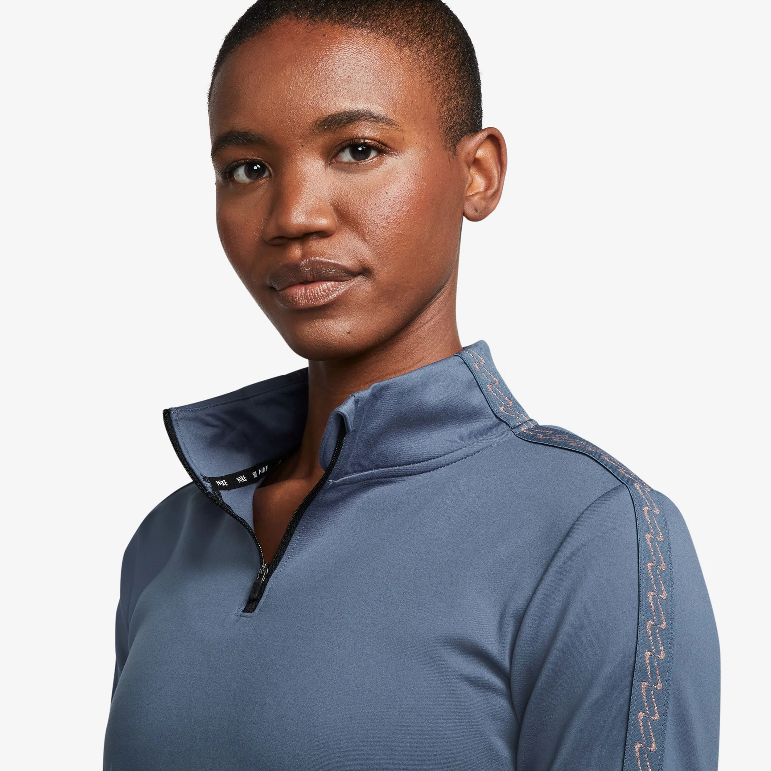 Therma-FIT One Half-Zip Löpartröja Damer - blå, vit - Image 7