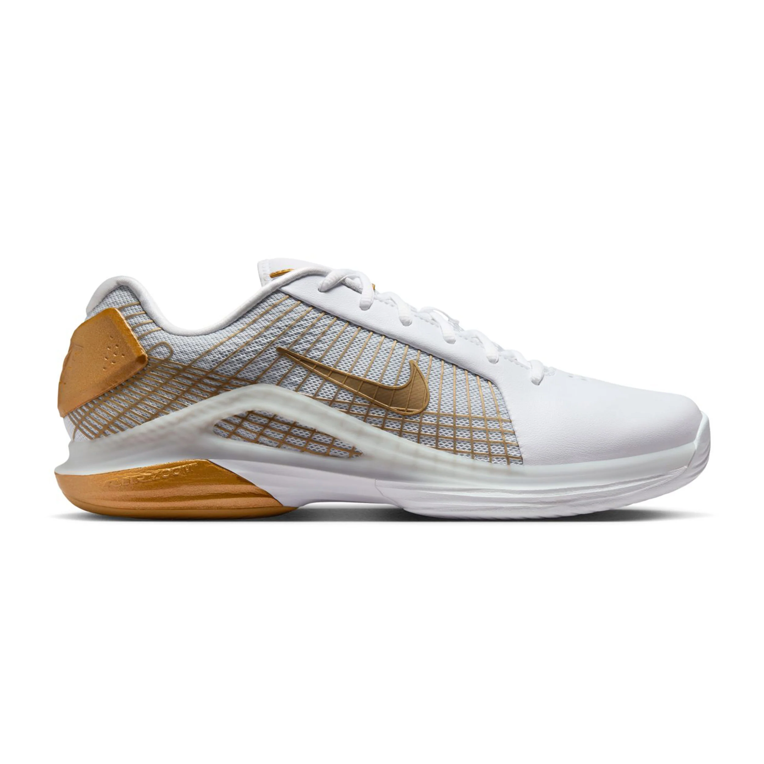 Vapor 12 Hypersmash Allroundsko Herrar - vit, guld