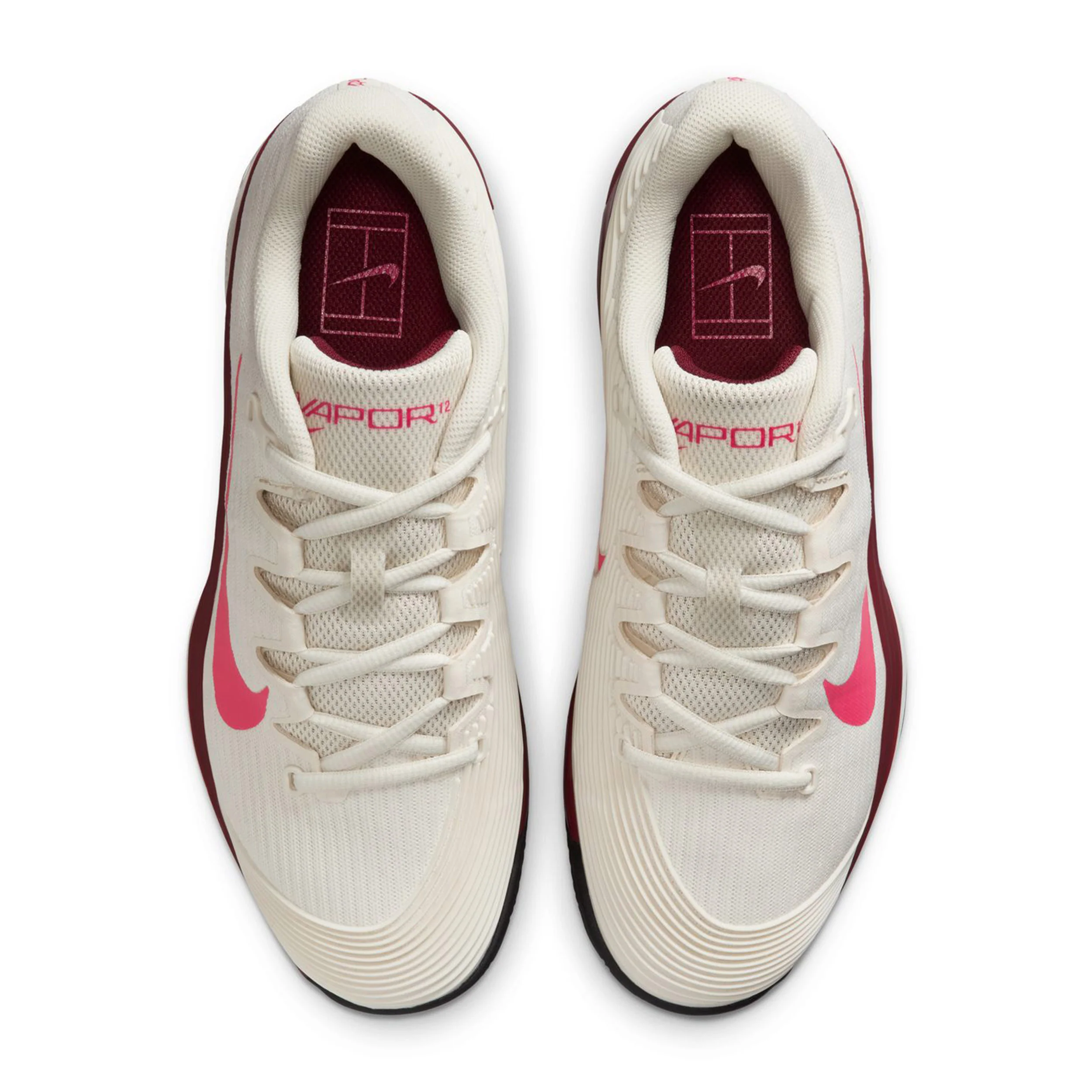 Vapor 12 Sko för grus Damer-creme, röd - Image 3