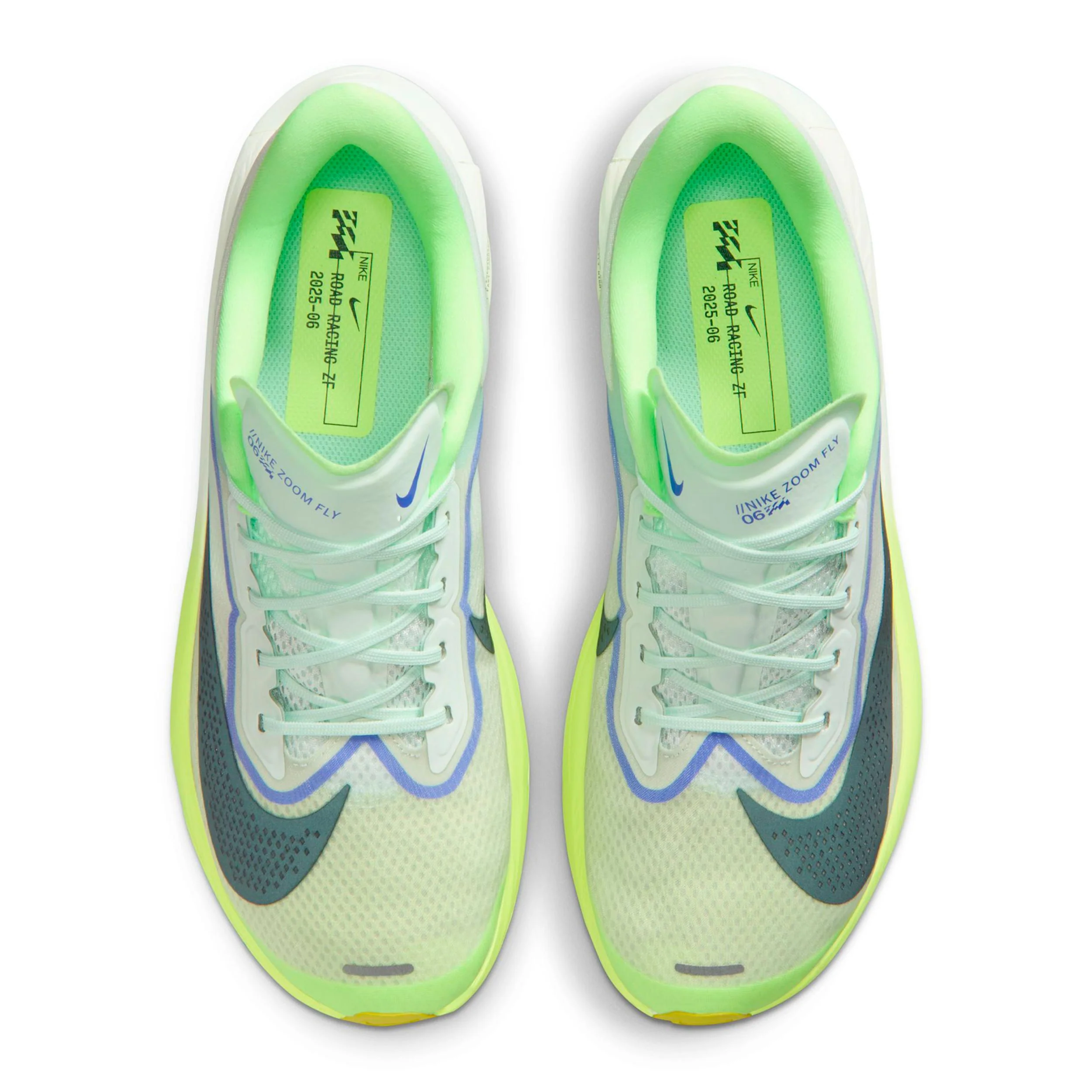 Zoom Fly 6 Tävlingssko Herrar - neongrön, svart - Image 3