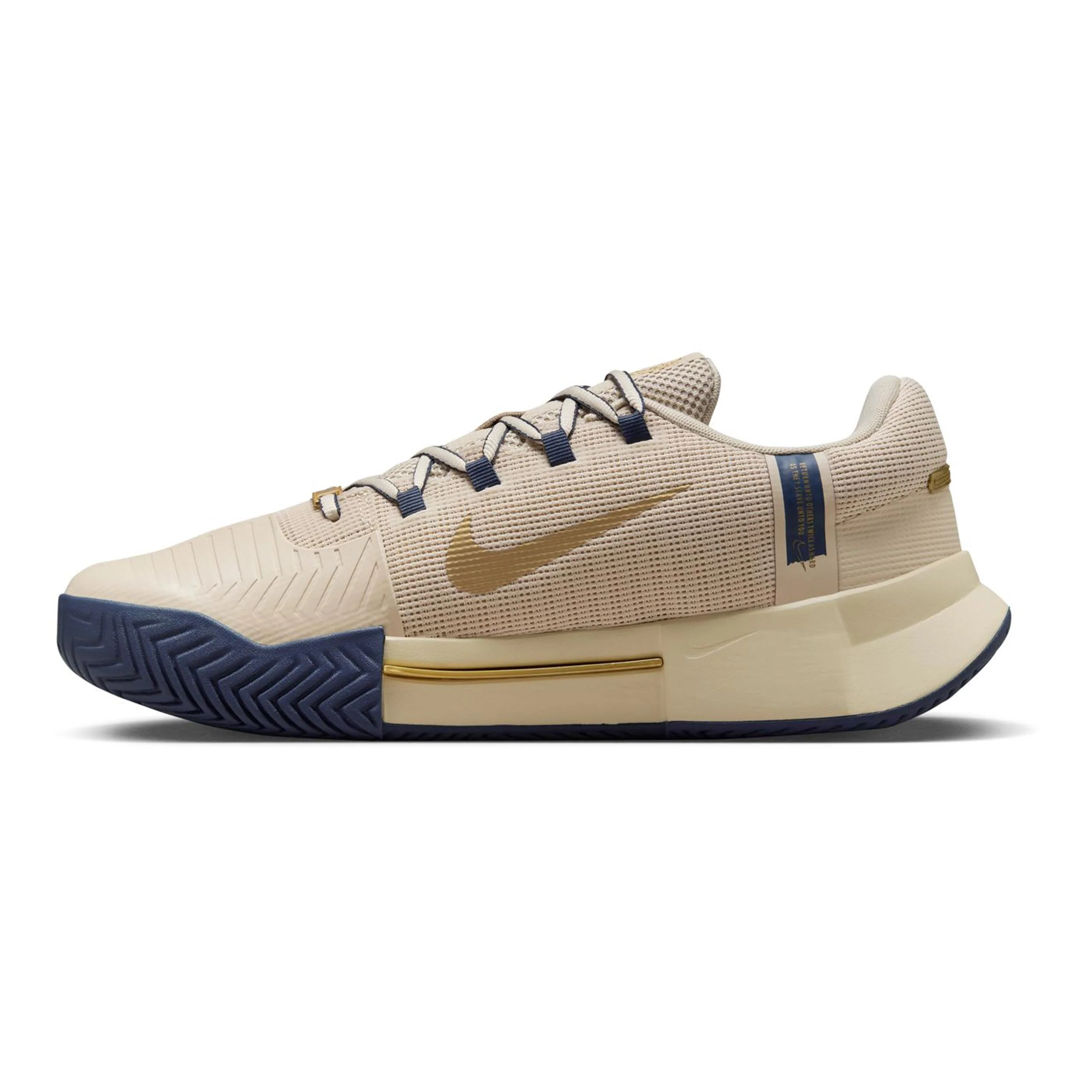 Zoom GP Challenge 1 PRM Allroundsko Herrar-Beige,Mörkblå - Image 2