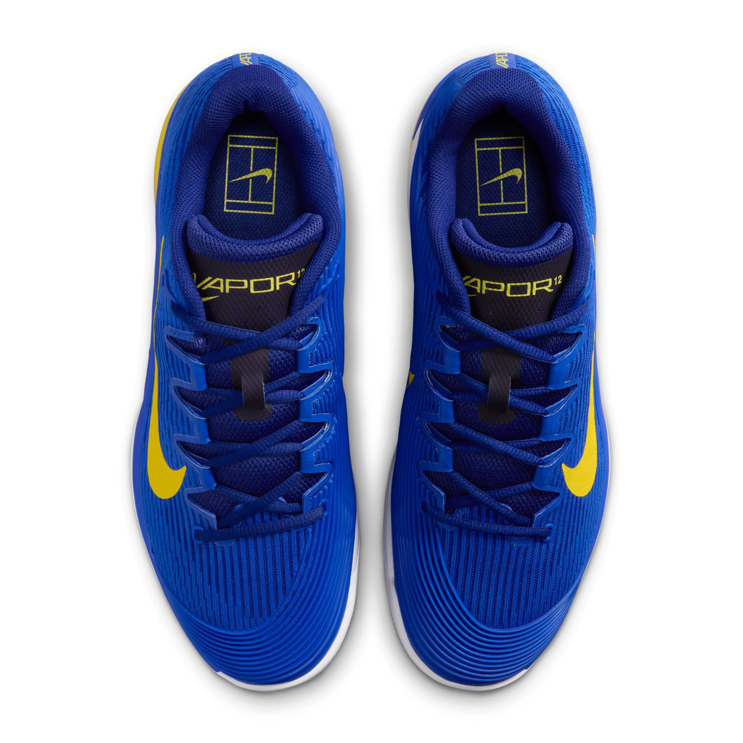 Zoom Vapor 12 Allroundsko Herrar-blå, gul - Image 3