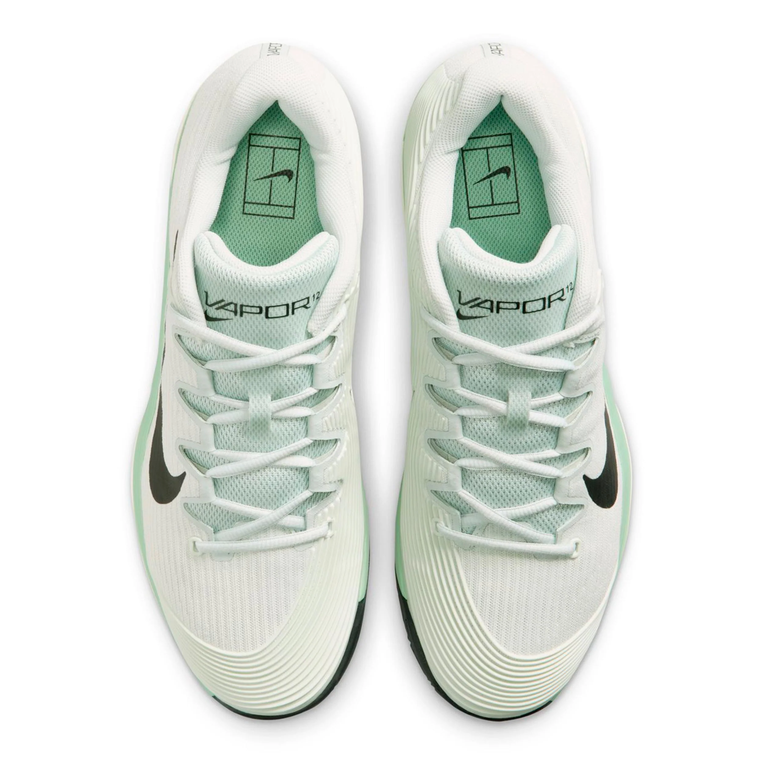 Zoom Vapor 12 Sko för grus Herrar - grå, visdom - Image 3