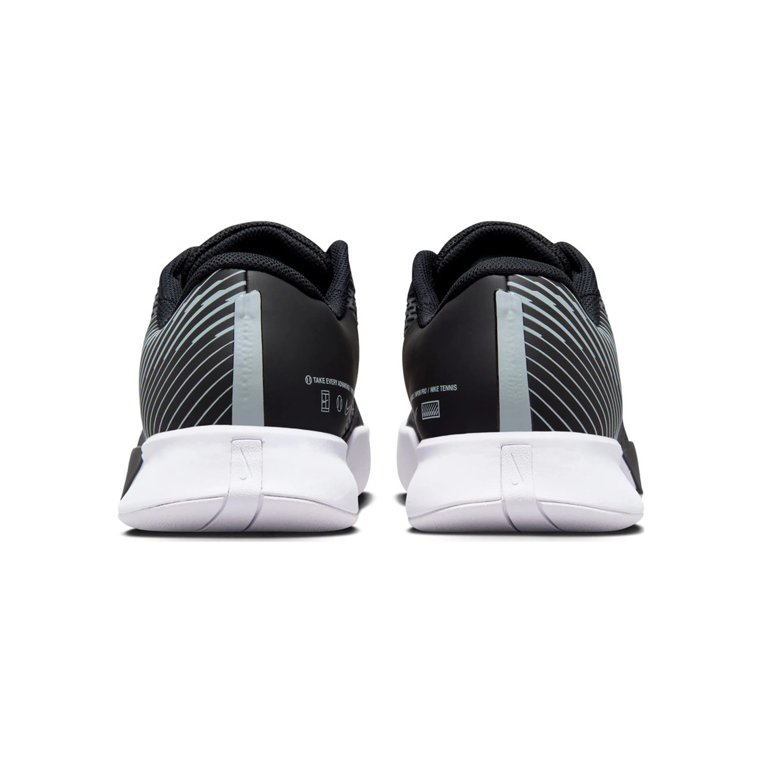 Zoom Vapor Pro 2 Inomhussko Herrar-Svart,Vit - Image 5