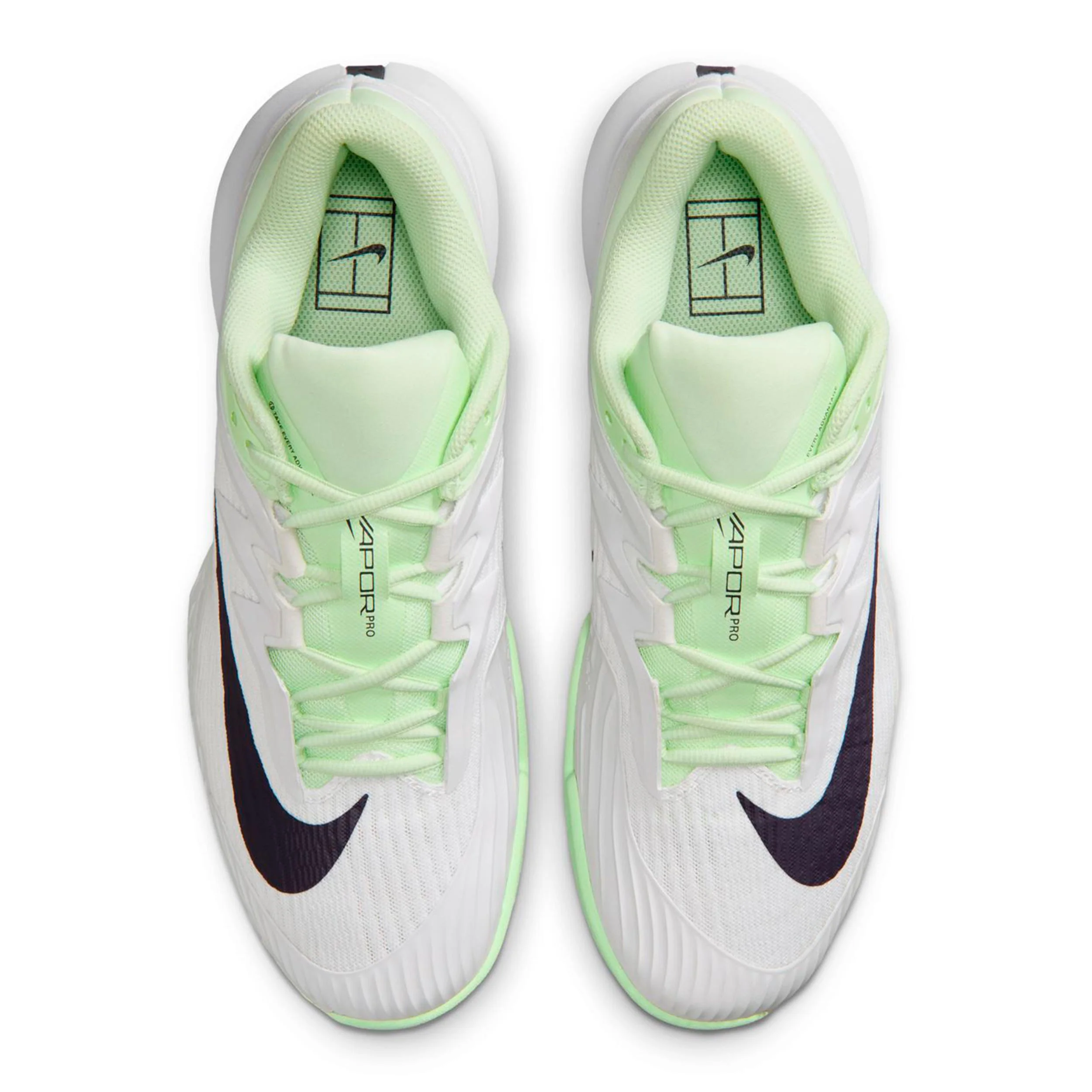 Zoom Vapor Pro 3 Allroundsko Herrar-vit, ljusgrön - Image 3