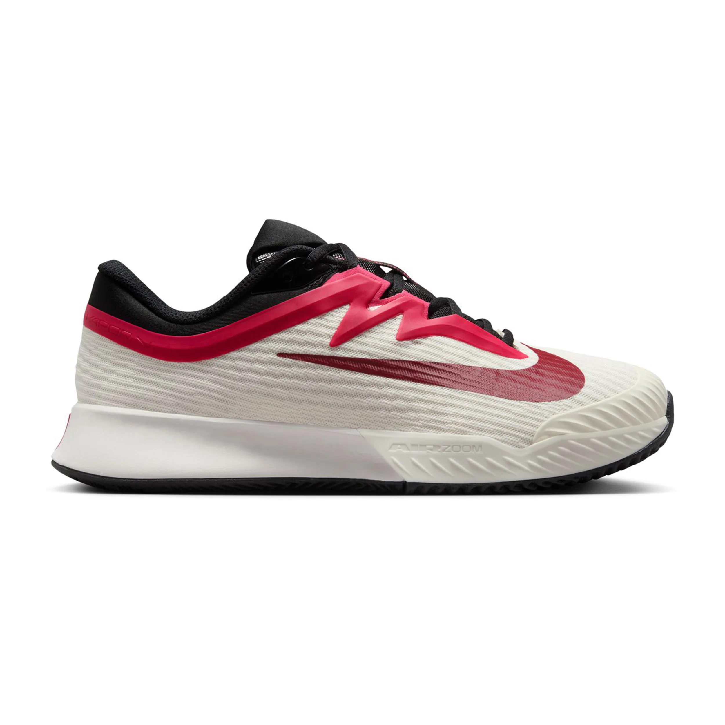 Zoom Vapor Pro 3 Sko för grus Damer-creme, röd