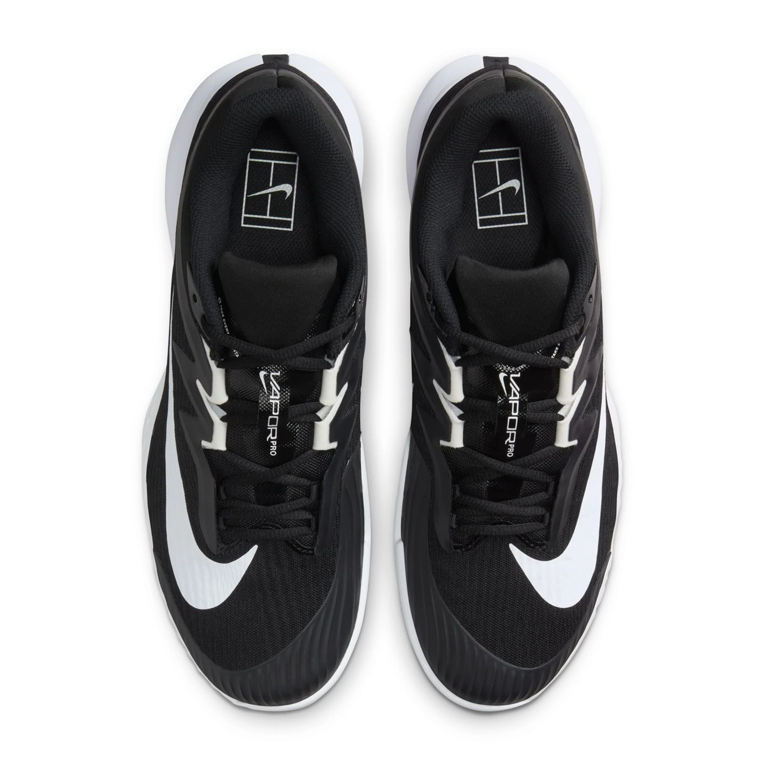 Zoom Vapor Pro 3 Sko för grus Herrar-svart, vit - Image 3
