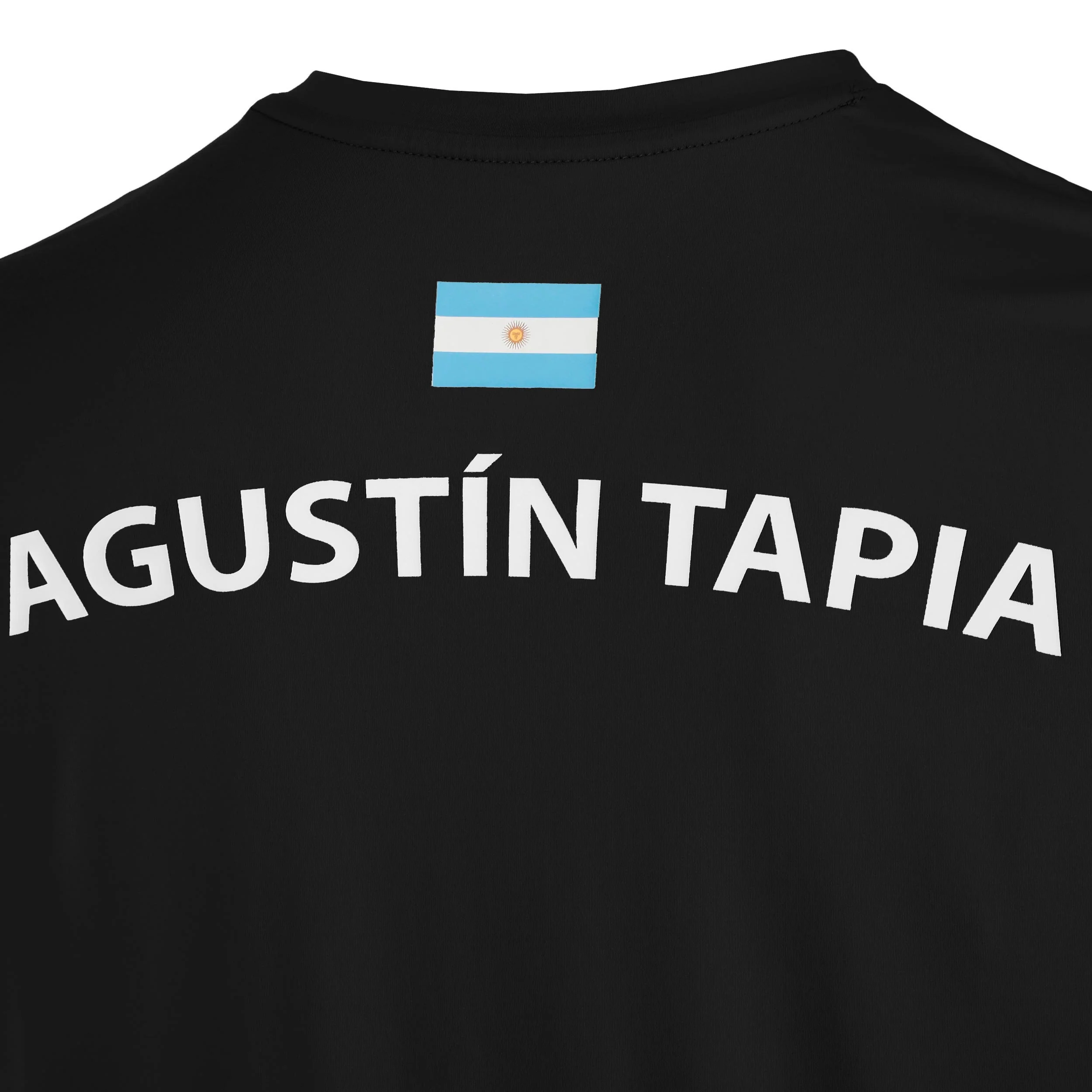 Agustin Tapia T-shirt Herrar - svart - Image 5