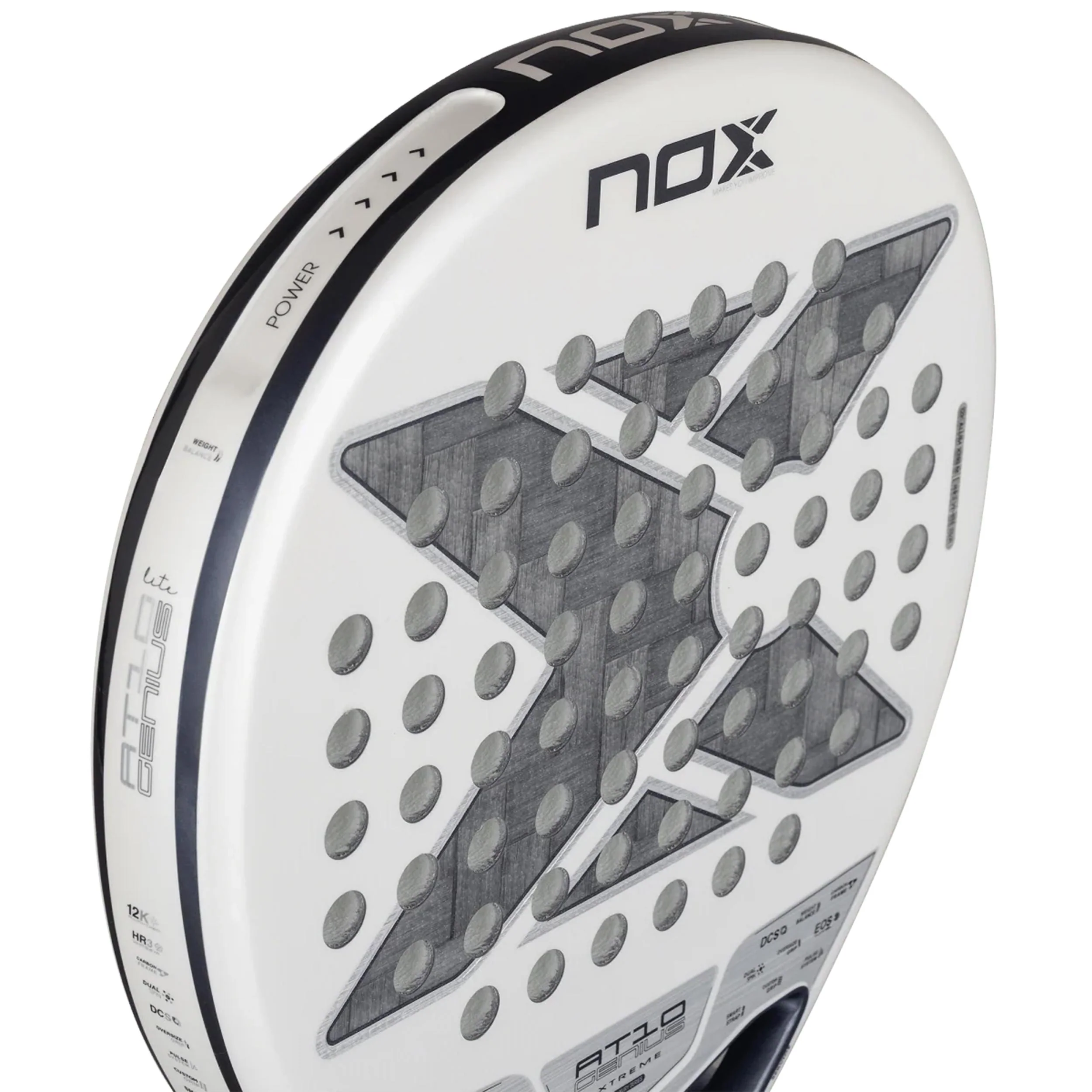 AT10 Genius 12K Xtreme Lite Padelracket Testracketar - Image 6