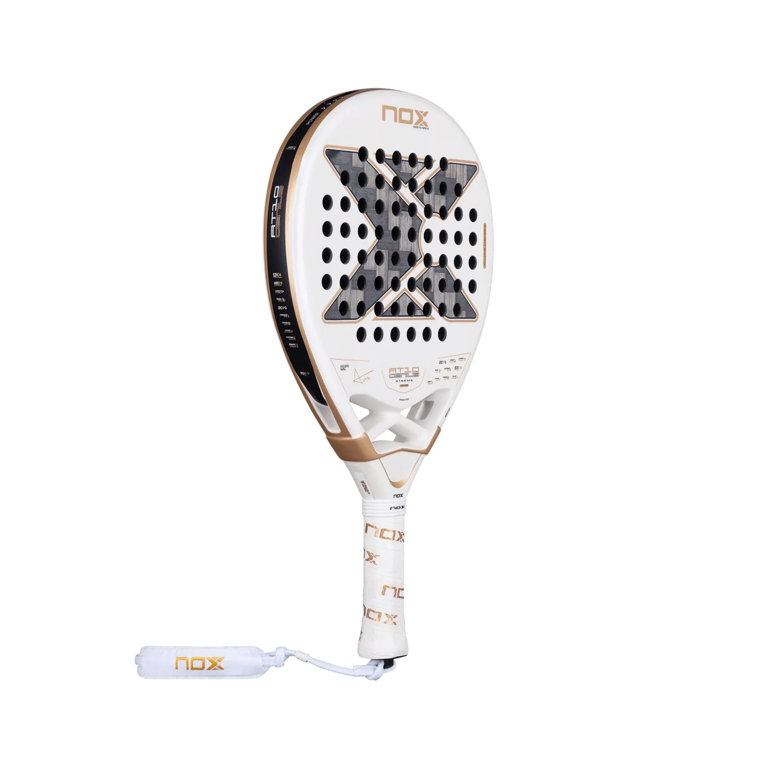 AT10 Genius 12K Xtreme Padelracket Testracketar - Image 3