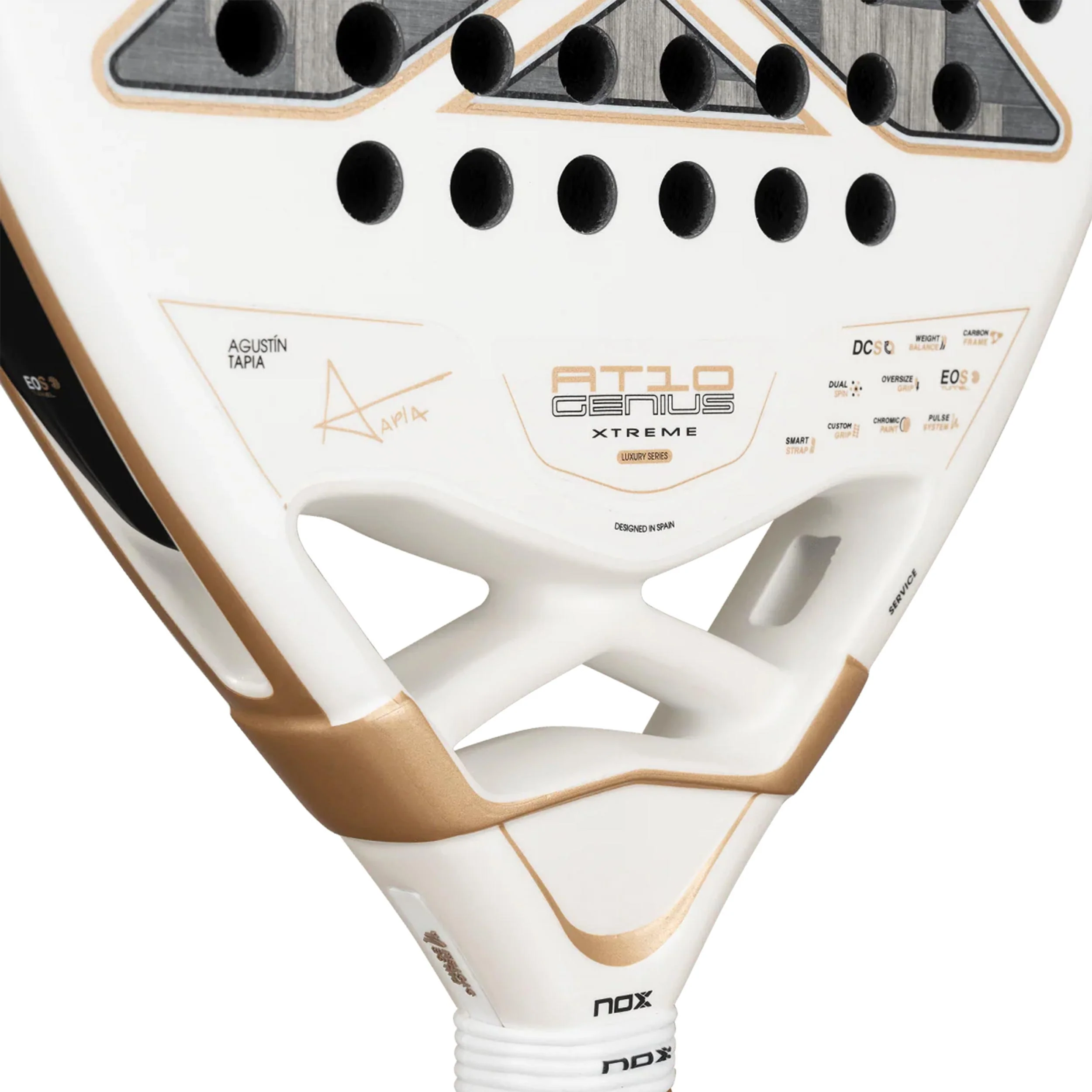 AT10 Genius 12K Xtreme Padelracket Testracketar - Image 4