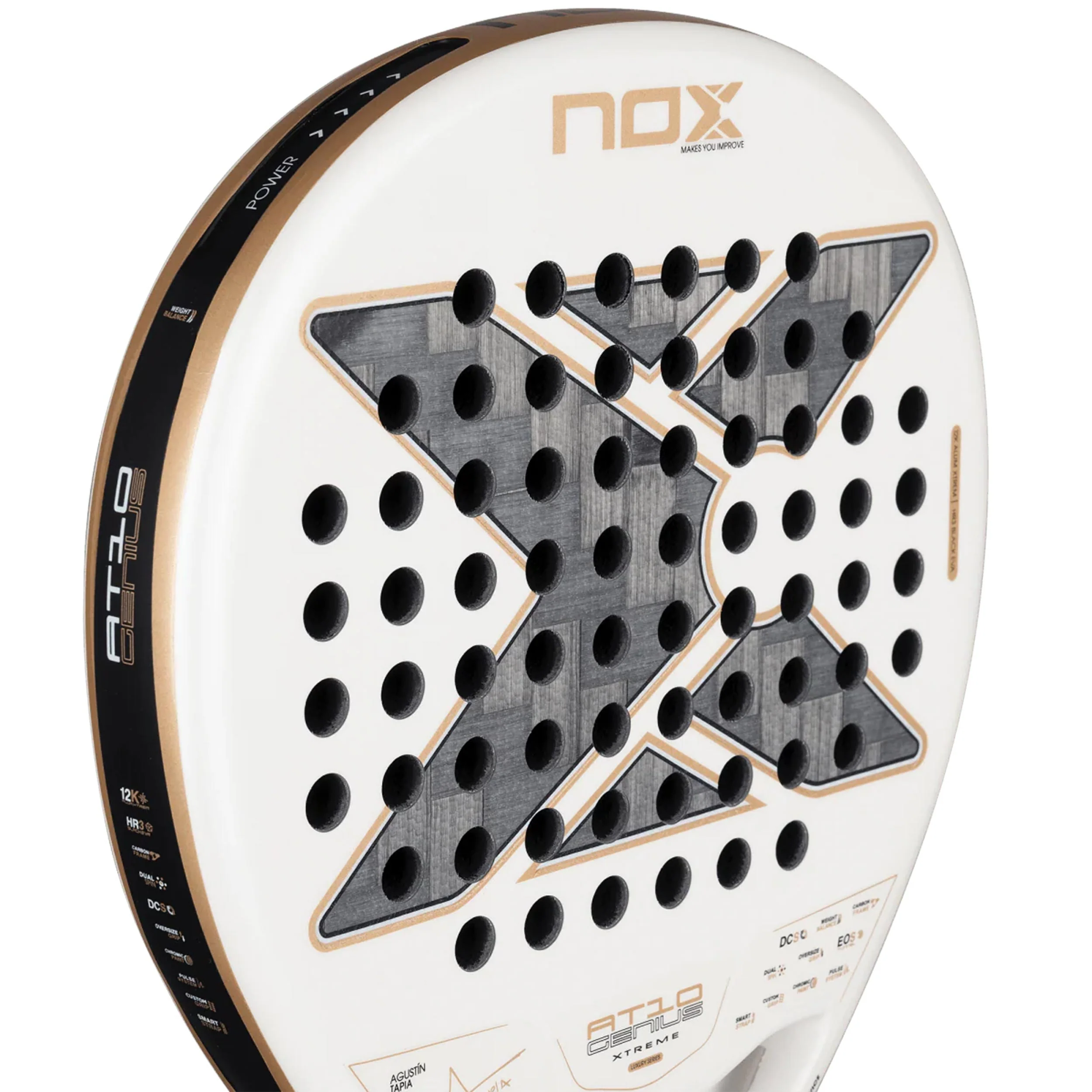 AT10 Genius 12K Xtreme Padelracket Testracketar - Image 6