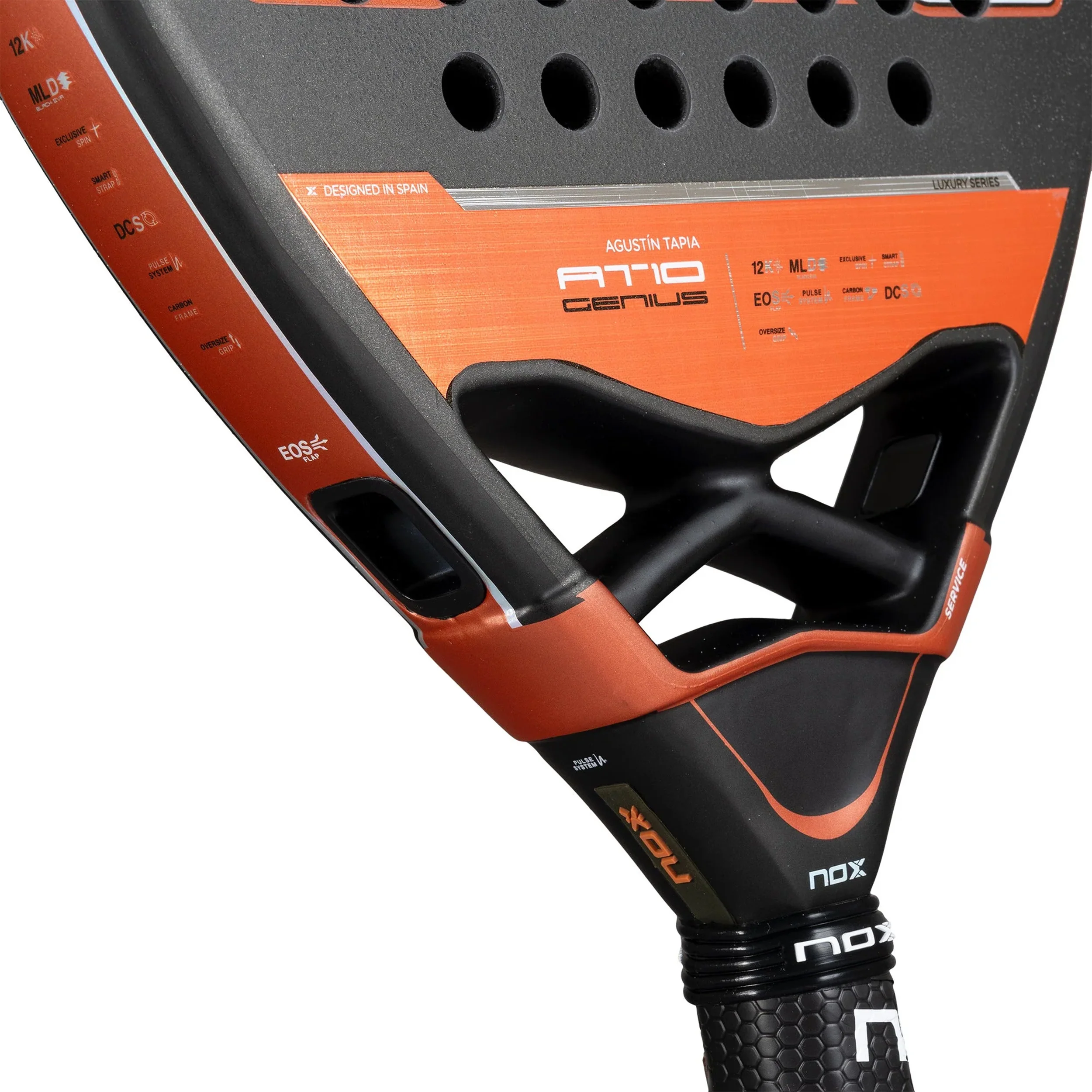 AT10 Genius Attack 12K 2025 Padelracket Begagnade racketar - Image 4