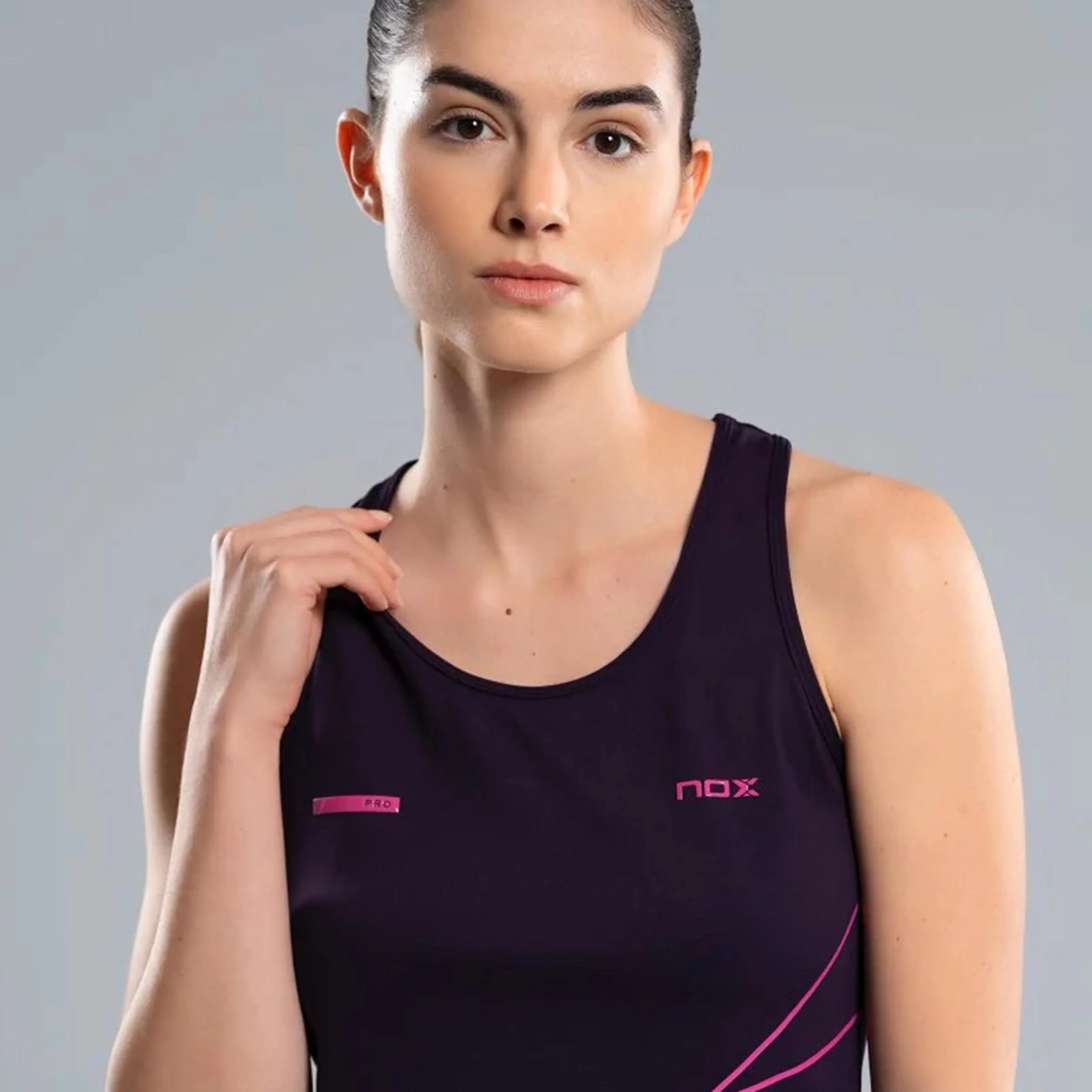 Pro Linne Damer-svart,pink - Image 3