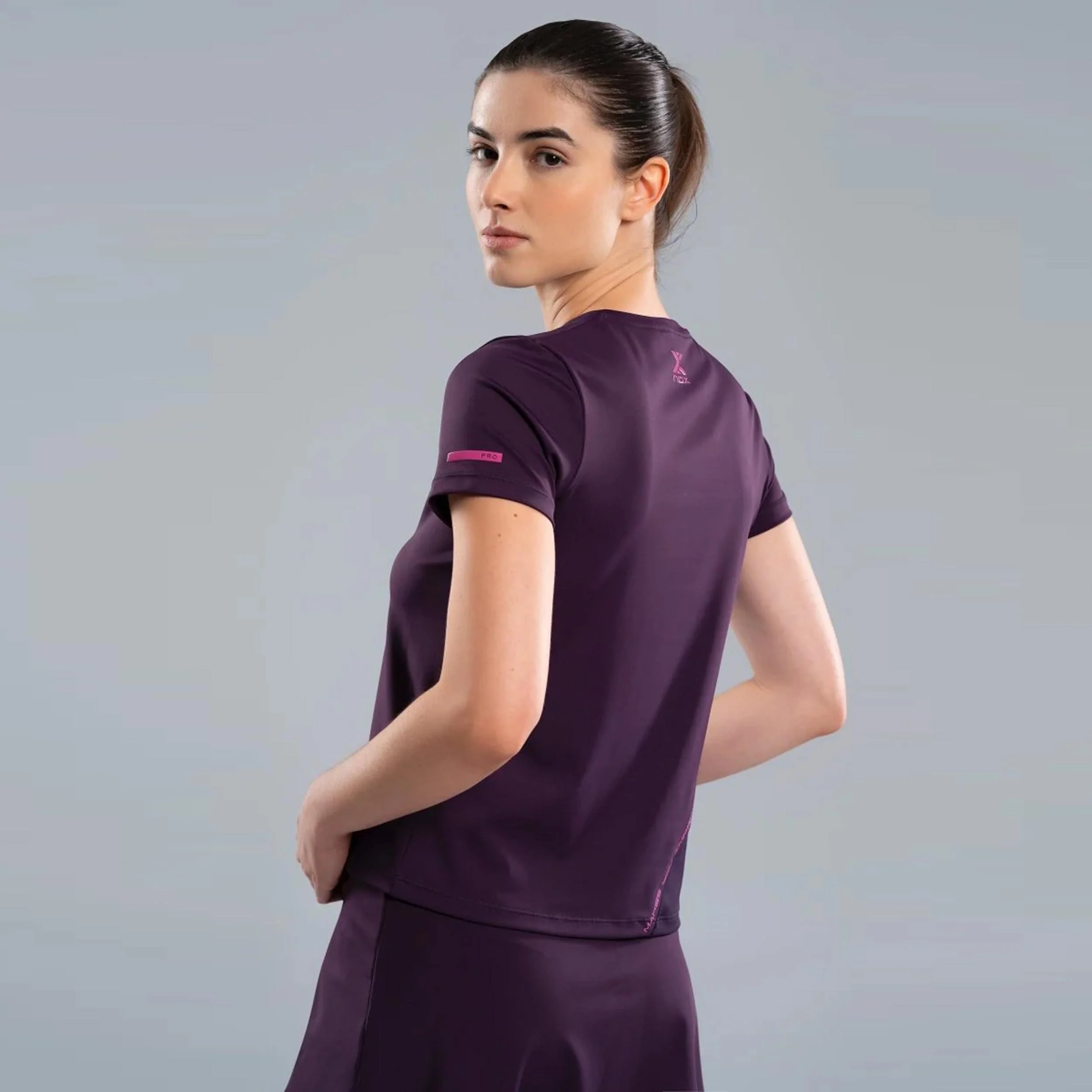 Pro T-shirt Damer-lila - Image 3