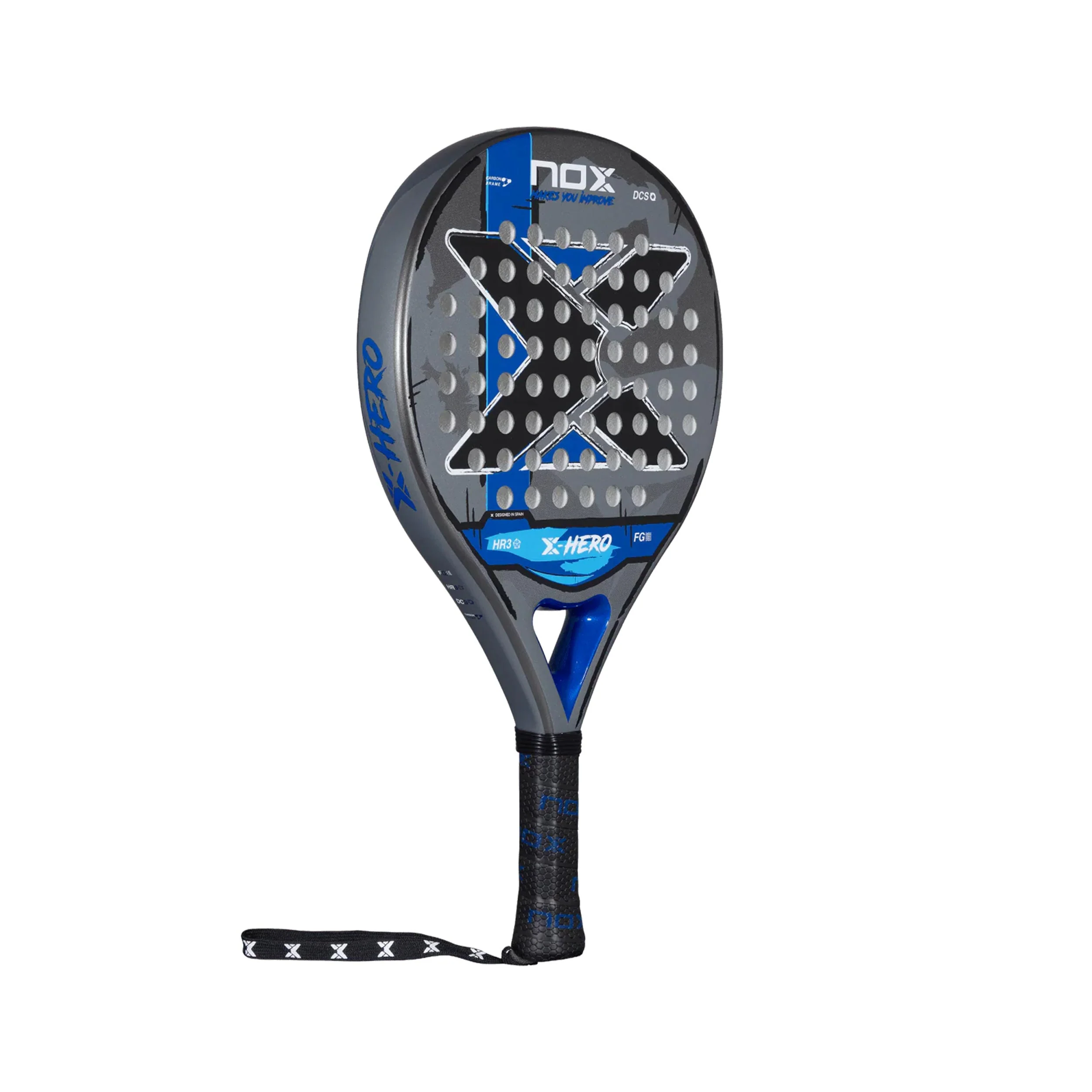 X-HERO BLUE Padelracket - Image 3