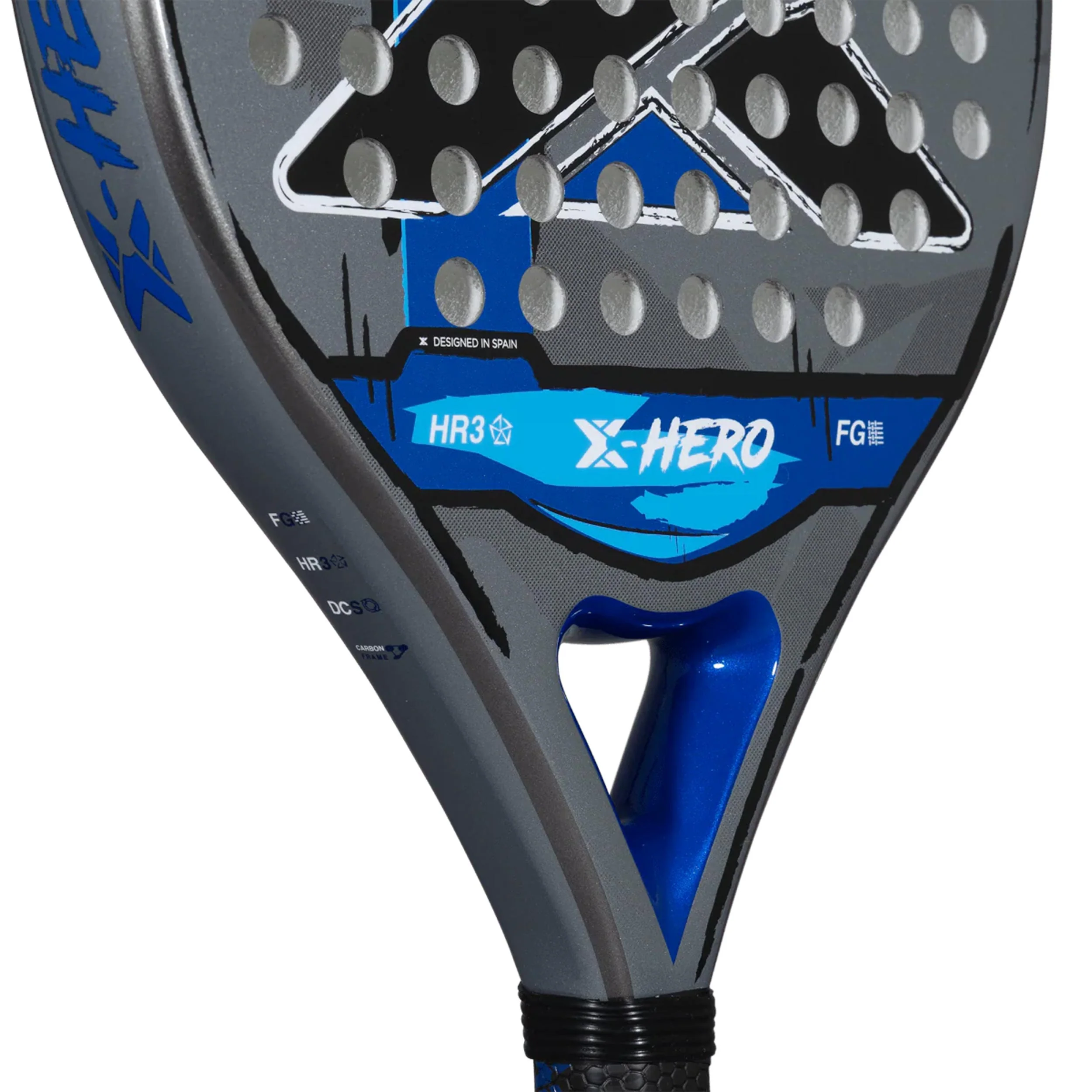 X-HERO BLUE Padelracket - Image 4