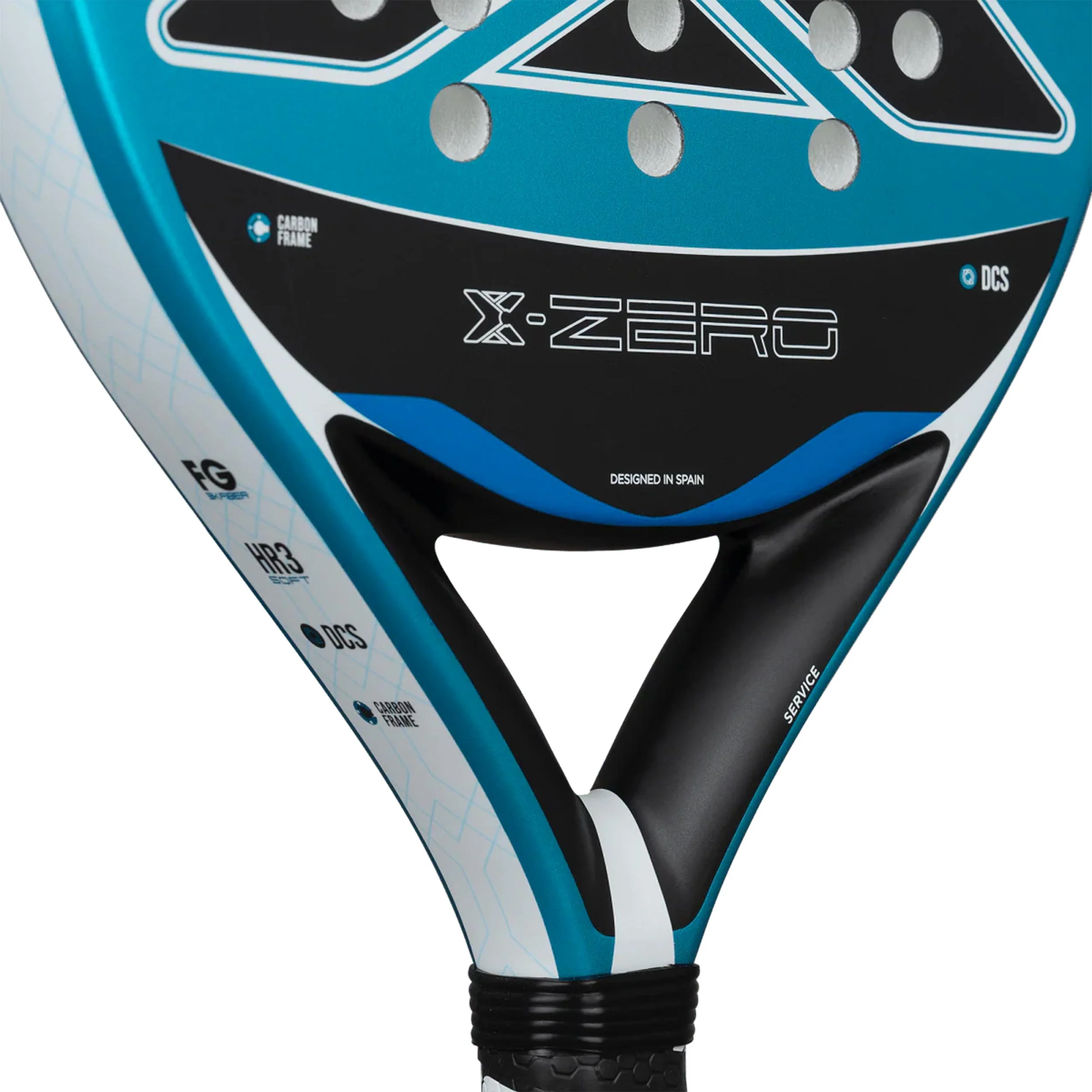 X-ZERO BLUE Padelracket - Image 4