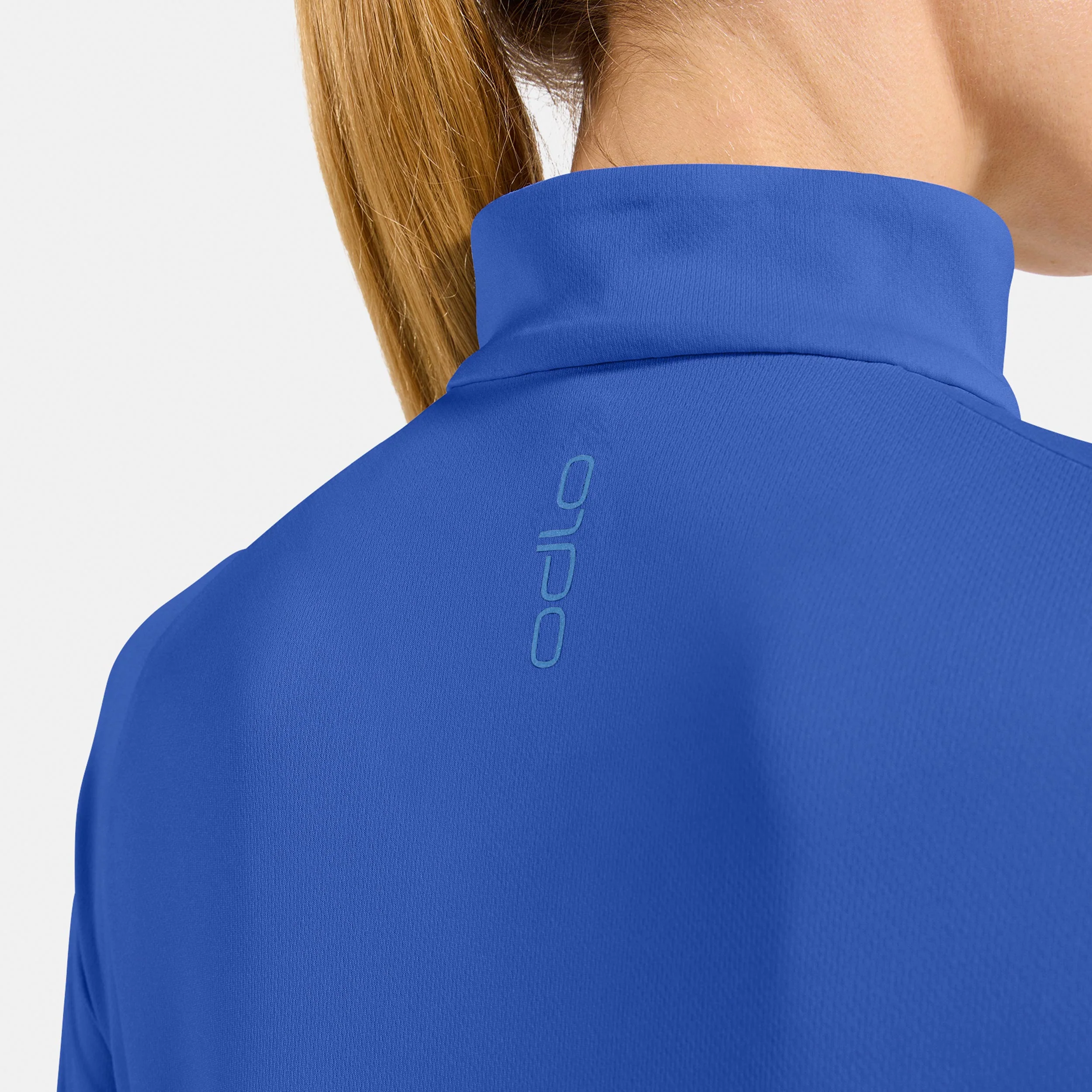Essential 1/2 Zip Löpartröja Damer-blå - Image 6