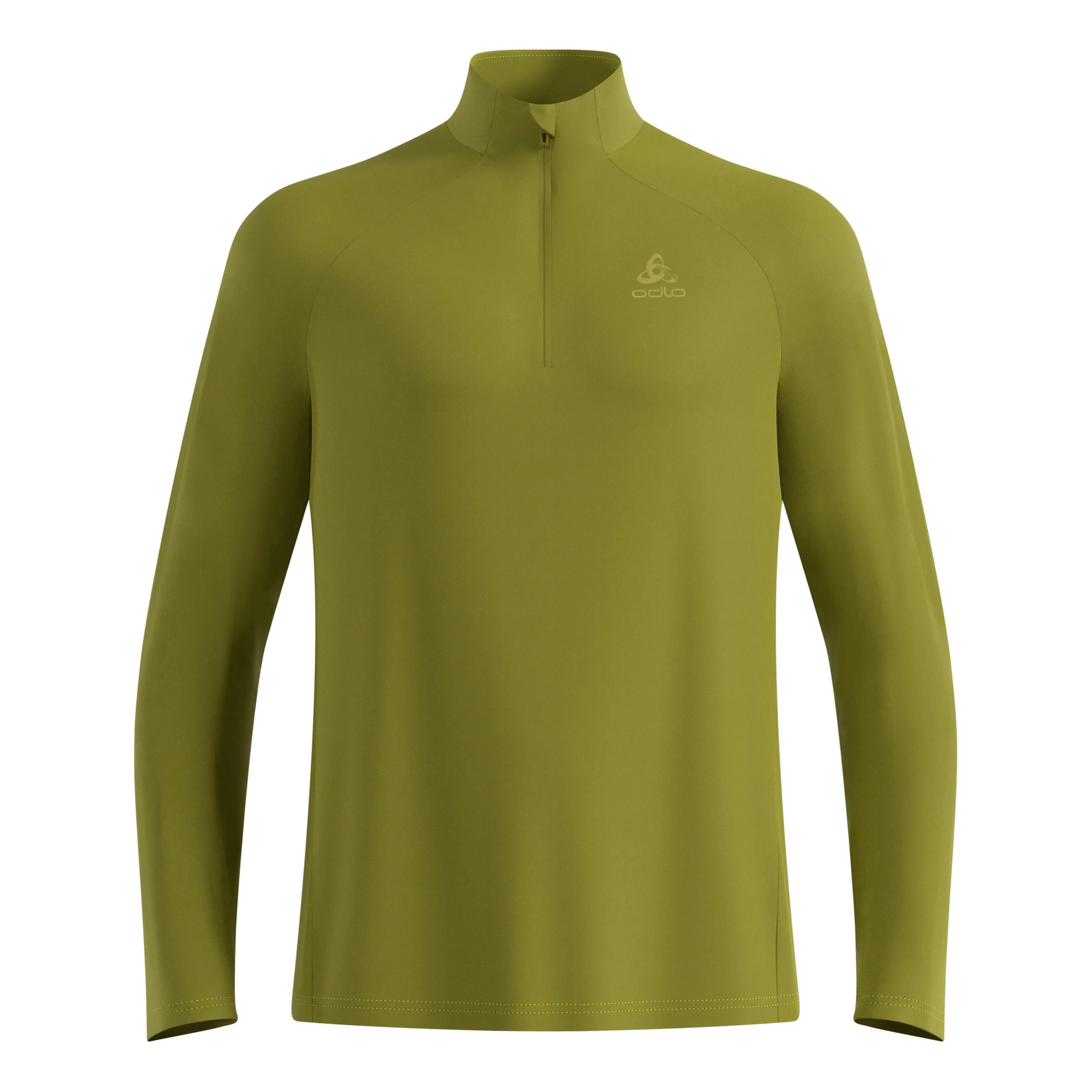 Essential 1/2 Zip Löpartröja Herrar-grön