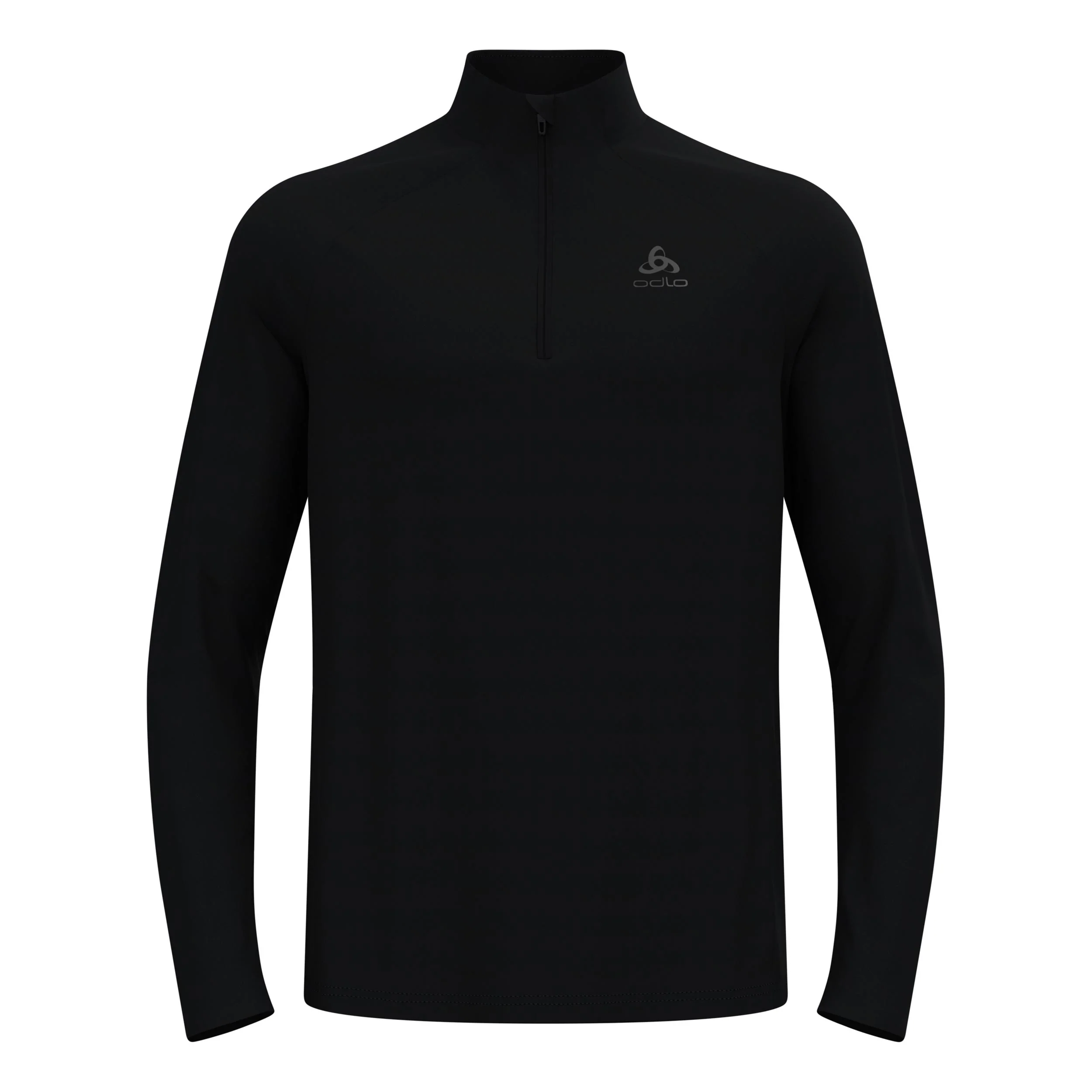Essential 1/2 Zip Löpartröja Herrar-svart, svart