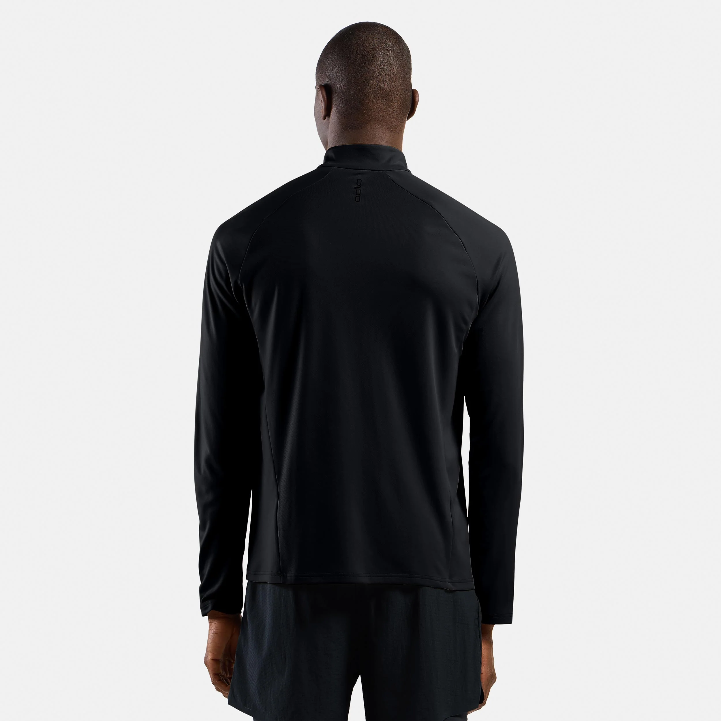 Essential 1/2 Zip Löpartröja Herrar-svart, svart - Image 4