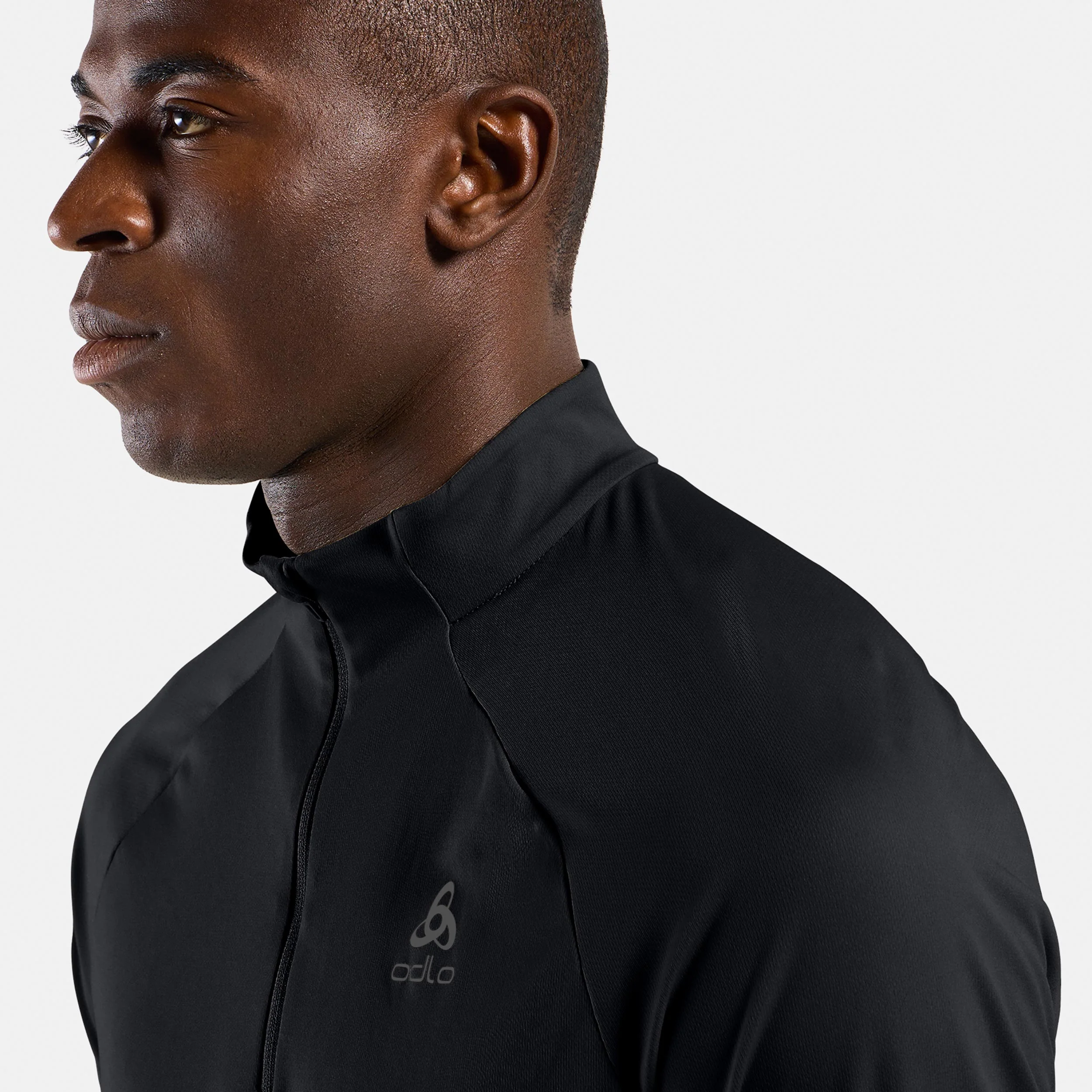 Essential 1/2 Zip Löpartröja Herrar-svart, svart - Image 5