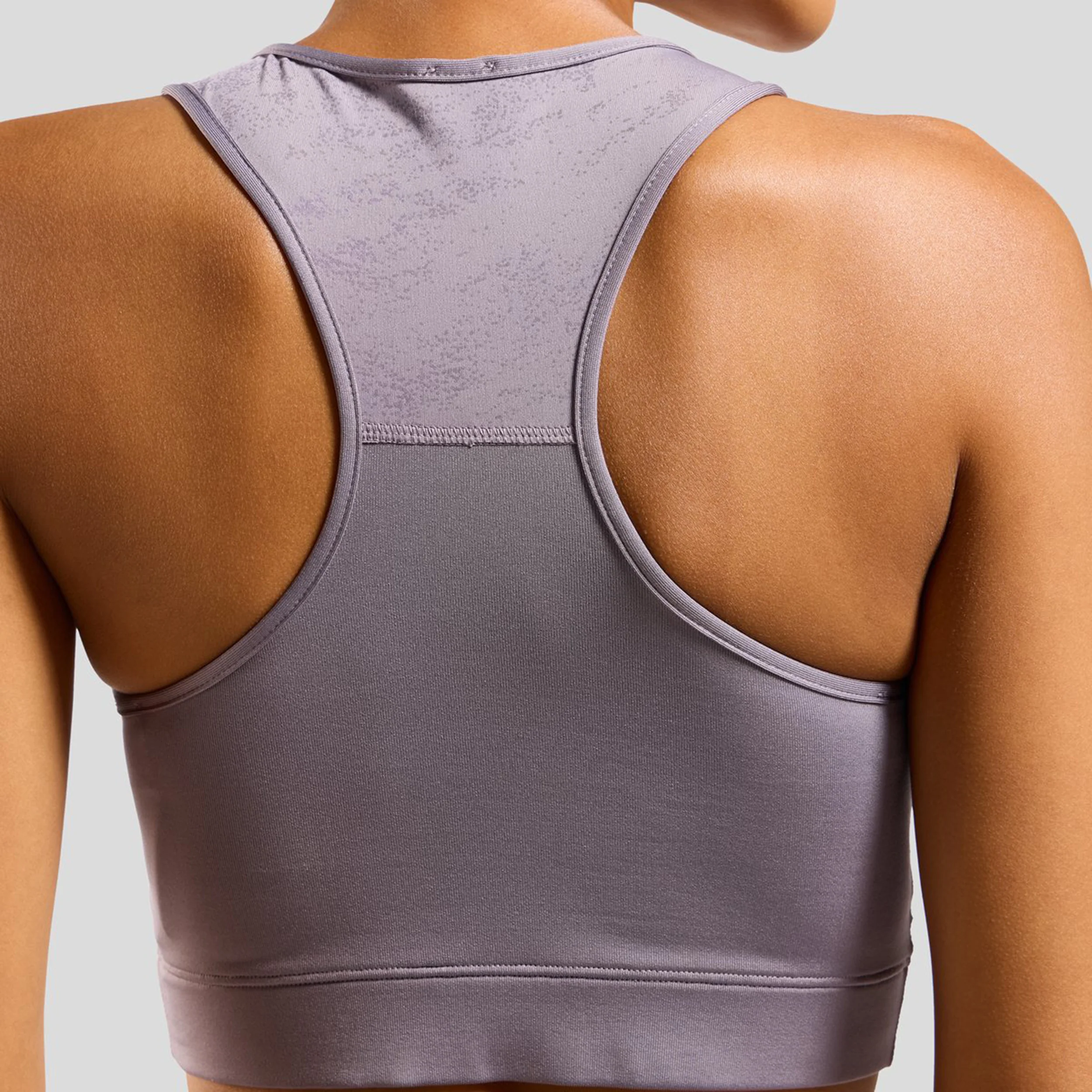 Essential Bralette Print Sport-behå Damer - grå, - Image 5