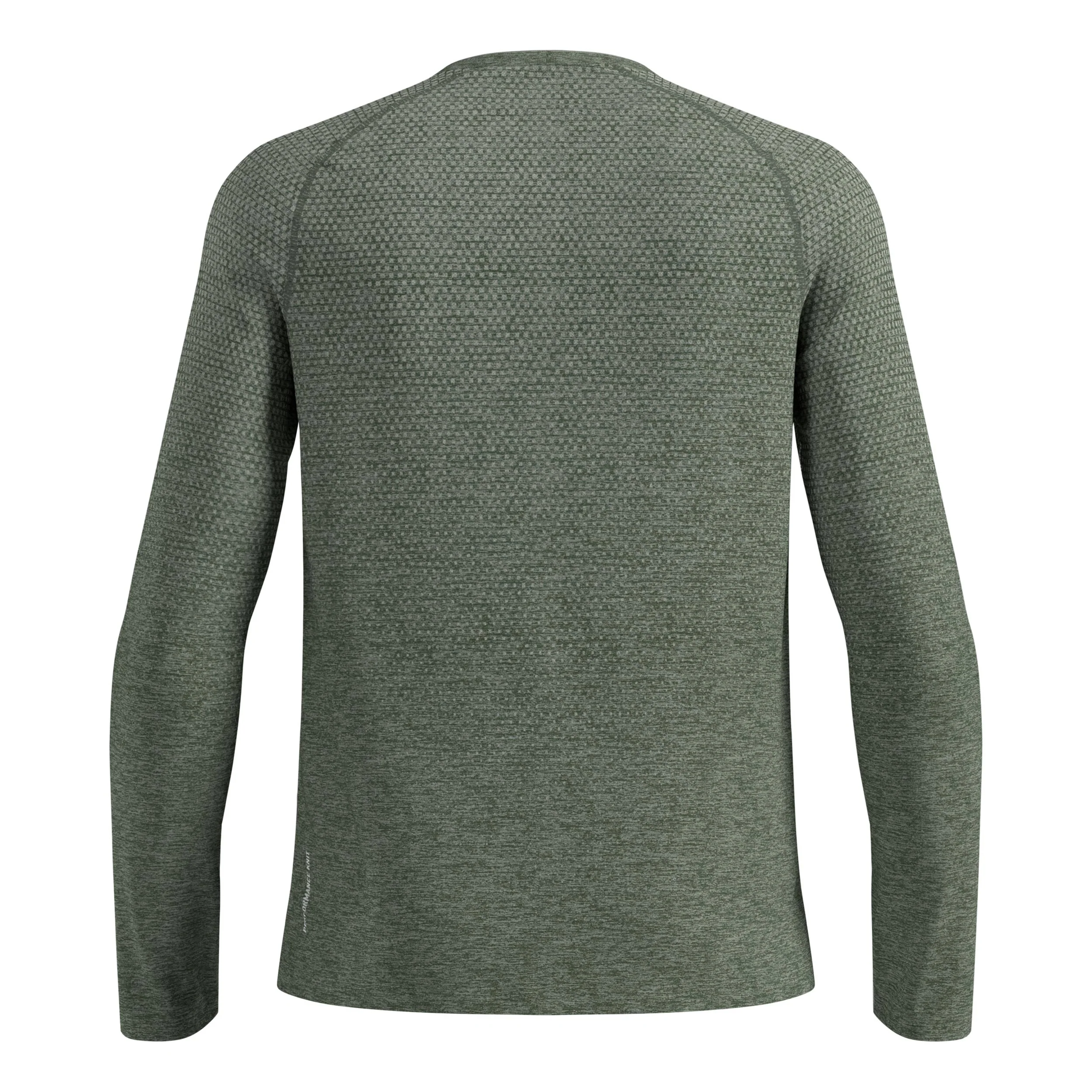 Essential Seamless Crew Neck Långärmat Herrar-oliv - Image 2