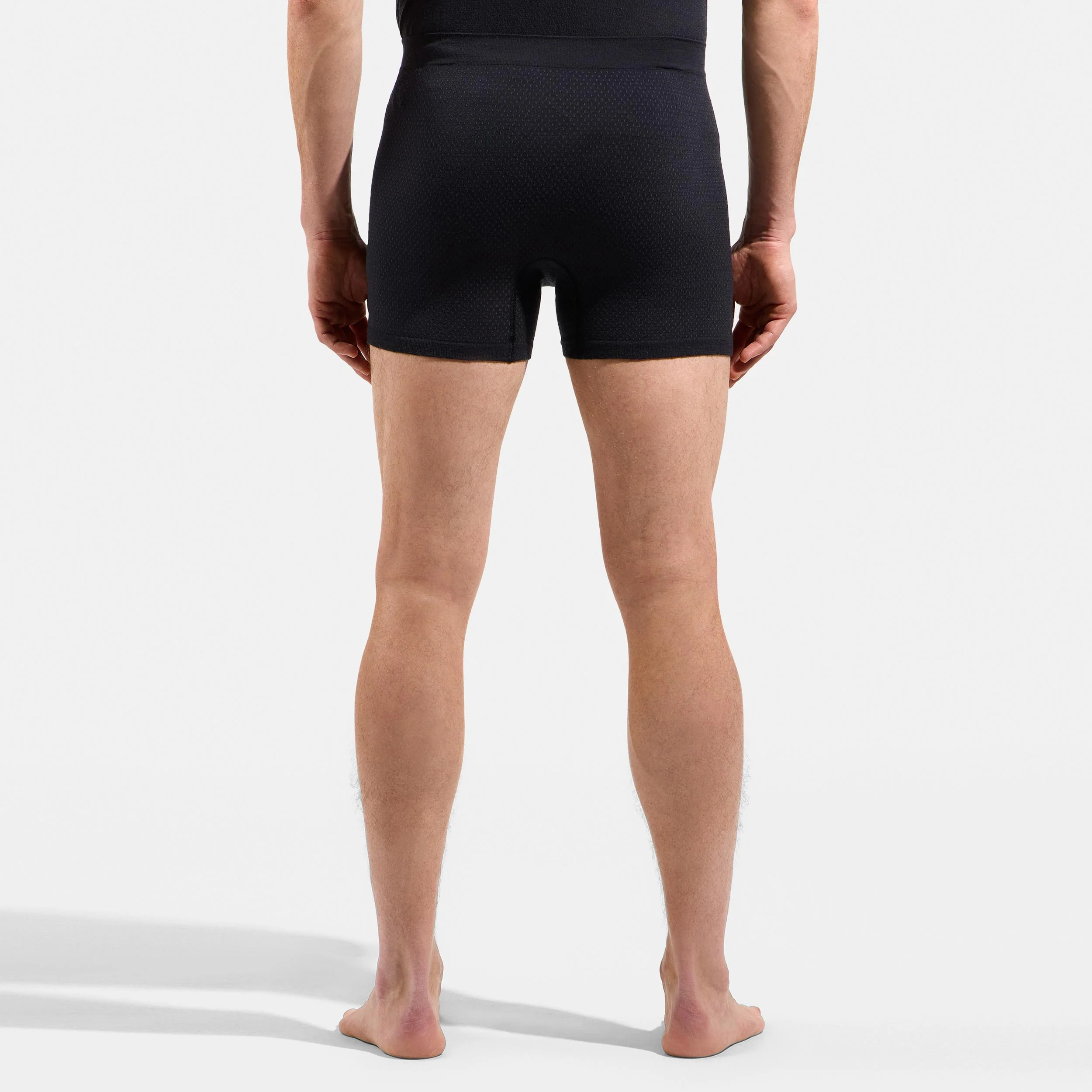 Merino PW 140 Seamless Boxershorts Herrar-svart - Image 4
