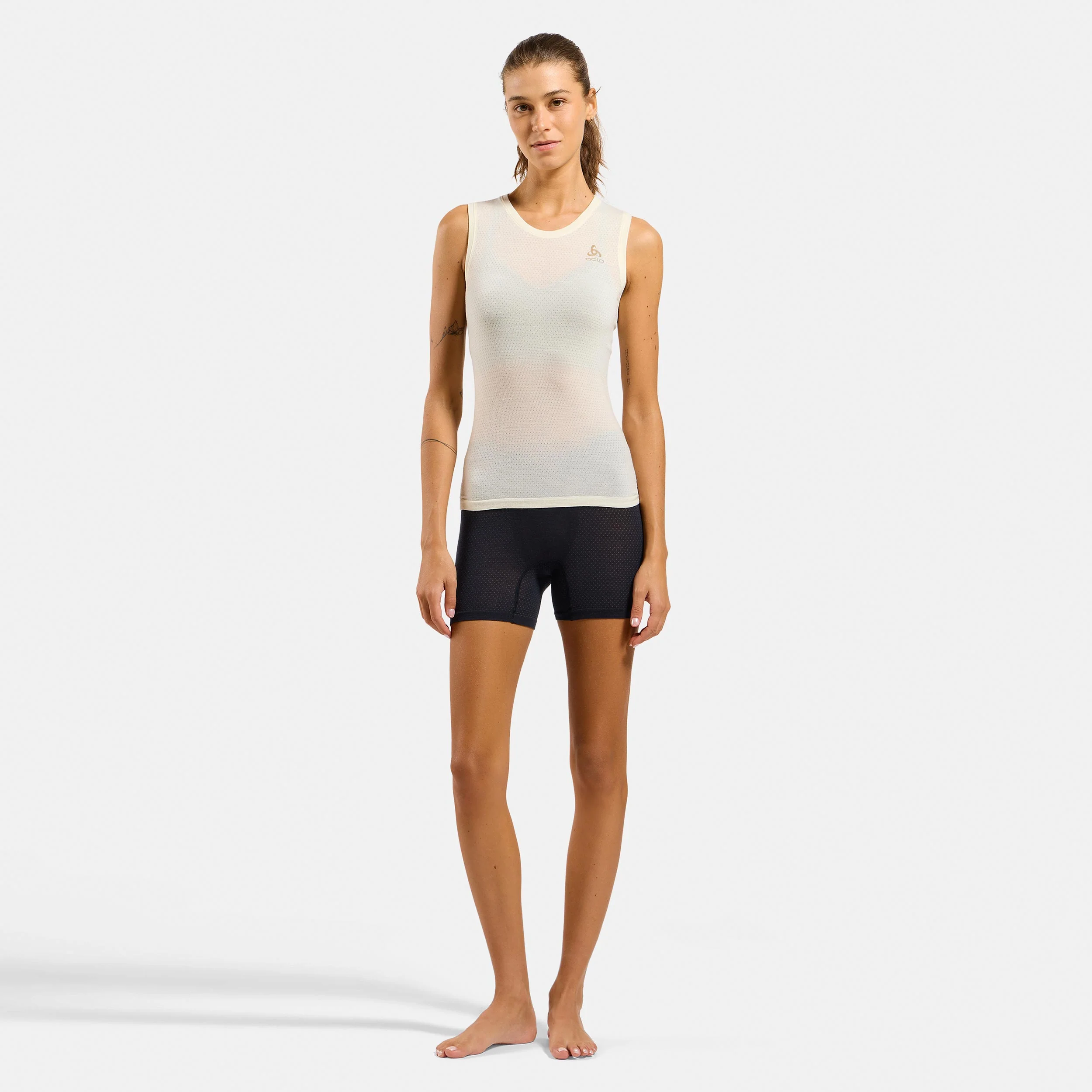 Merino PW 140 Seamless Väst Damer-beige - Image 6