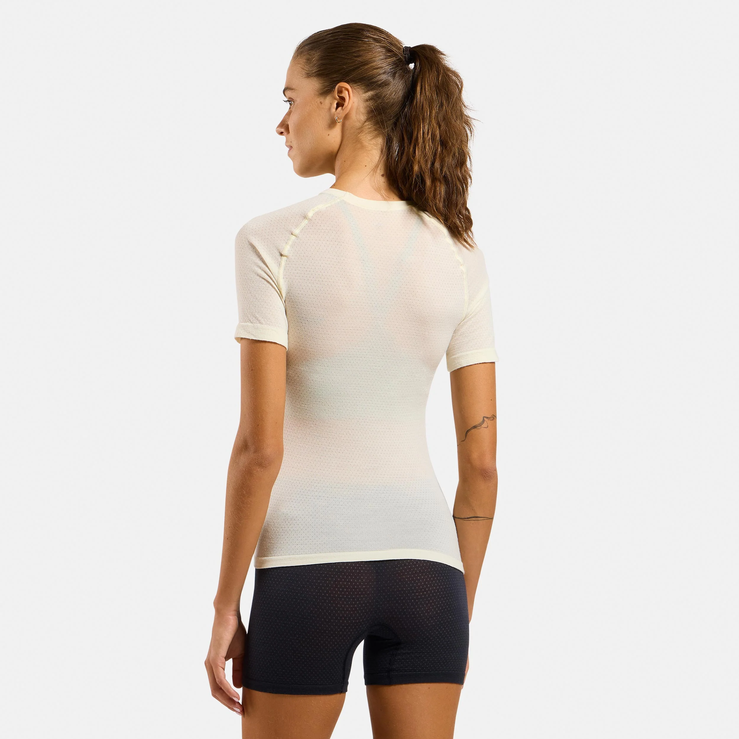 Merino PW 140 Seamless Väst Damer-beige - Image 4