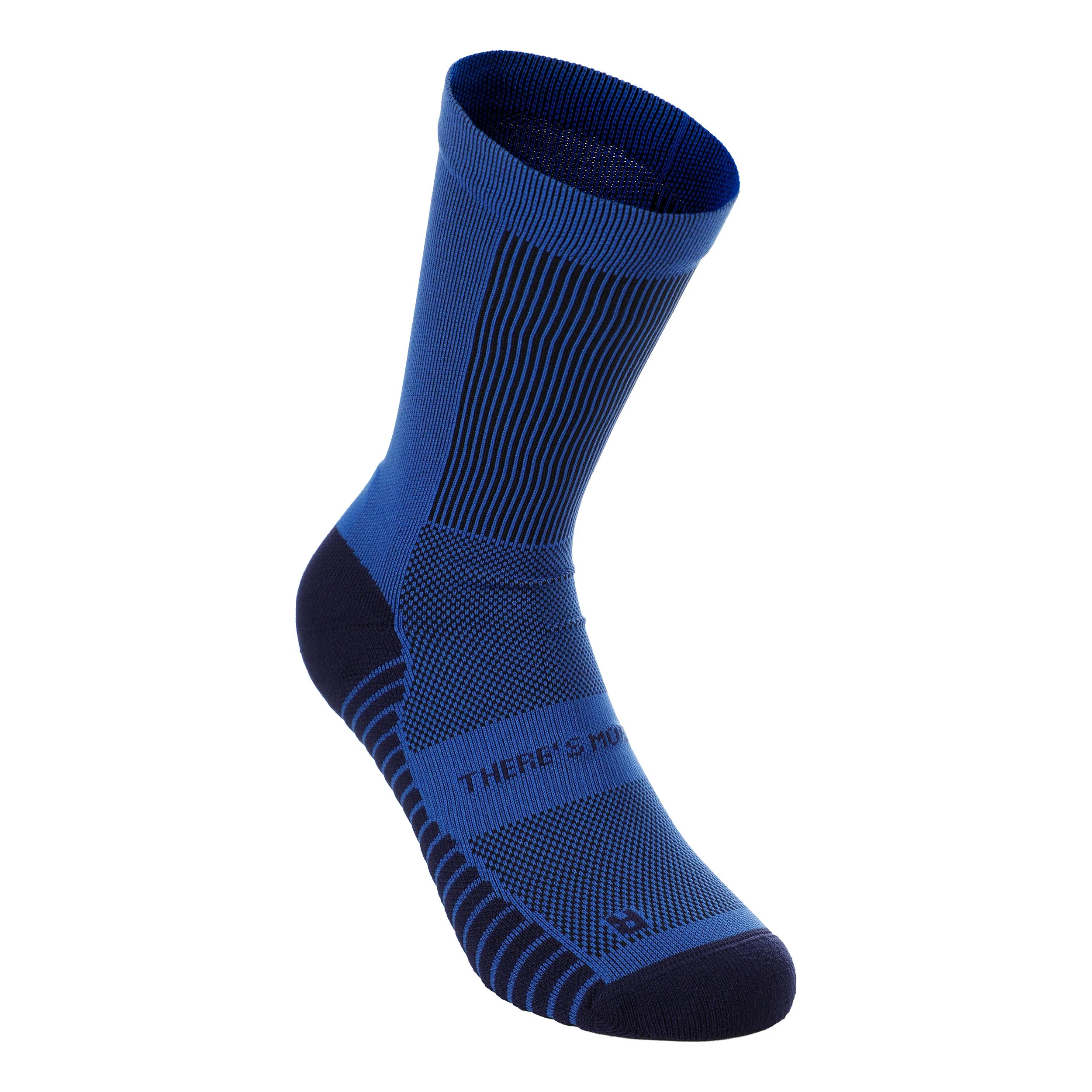 Performance Run Crew Löparsockor Unisex-blå