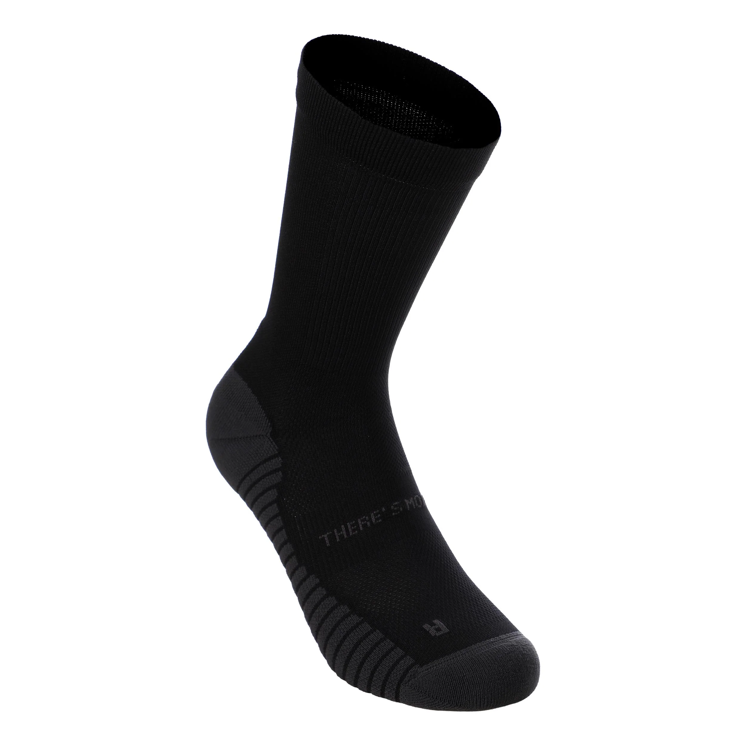 Performance Run Crew Löparsockor Unisex-svart