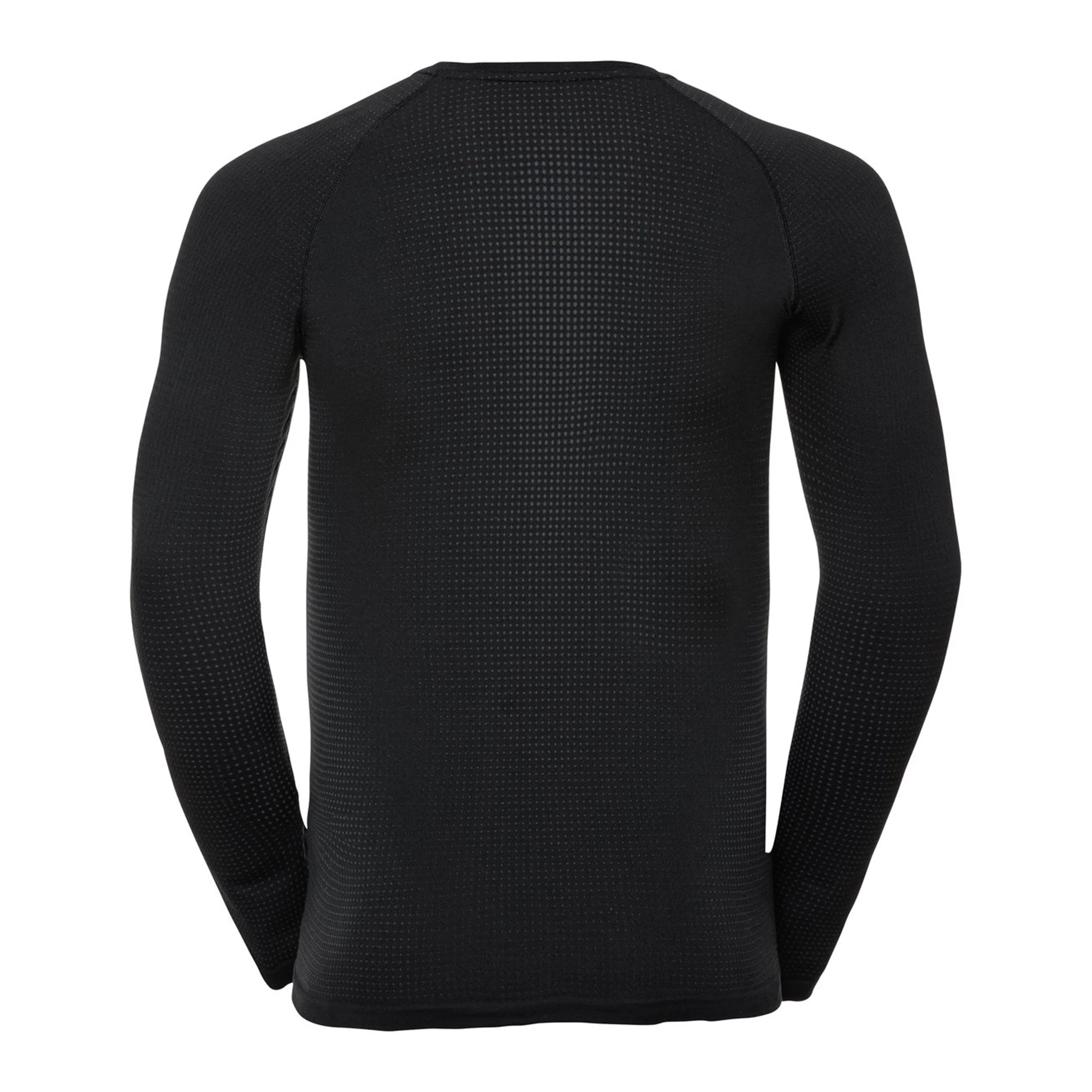 Performance Warm Eco BI Top Crew Neck Långärmat Herrar-Svart - Image 2