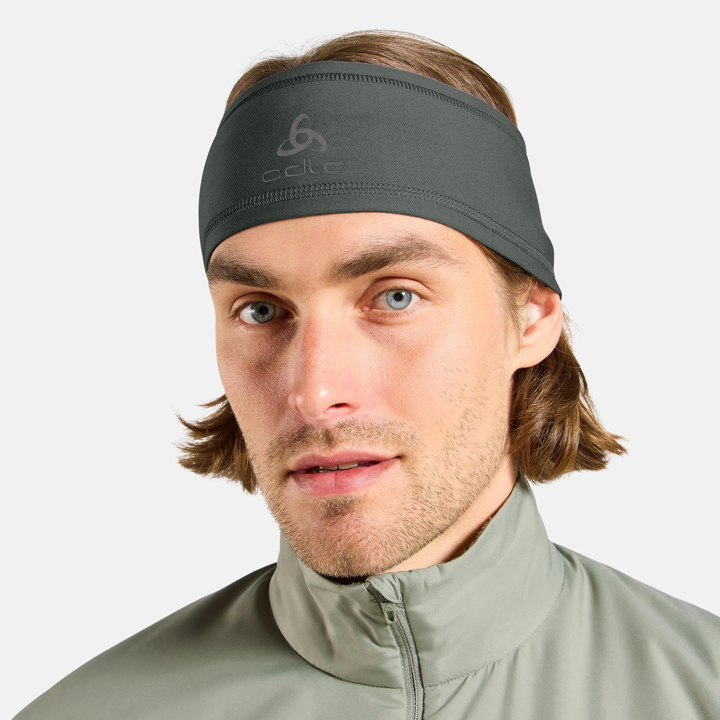 Polyknit Warm Pannband-Oliv - Image 4