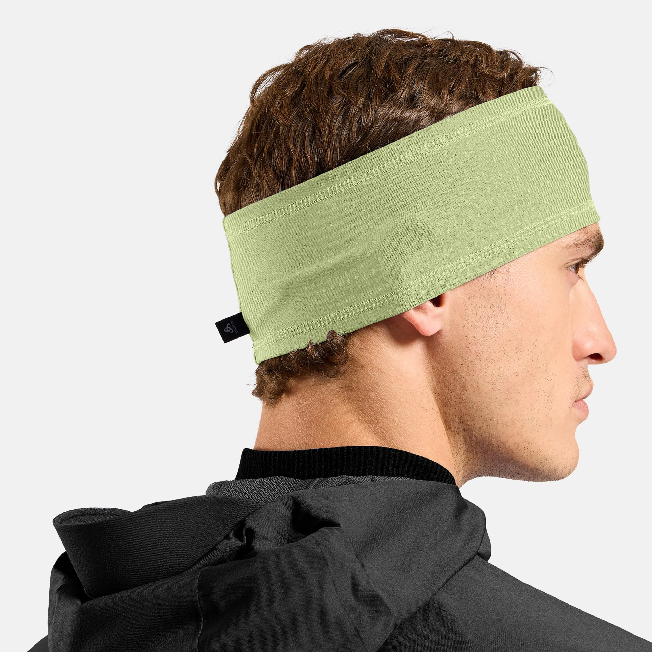 Polyknit Warm Reflective Pannband Unisex-lime - Image 5