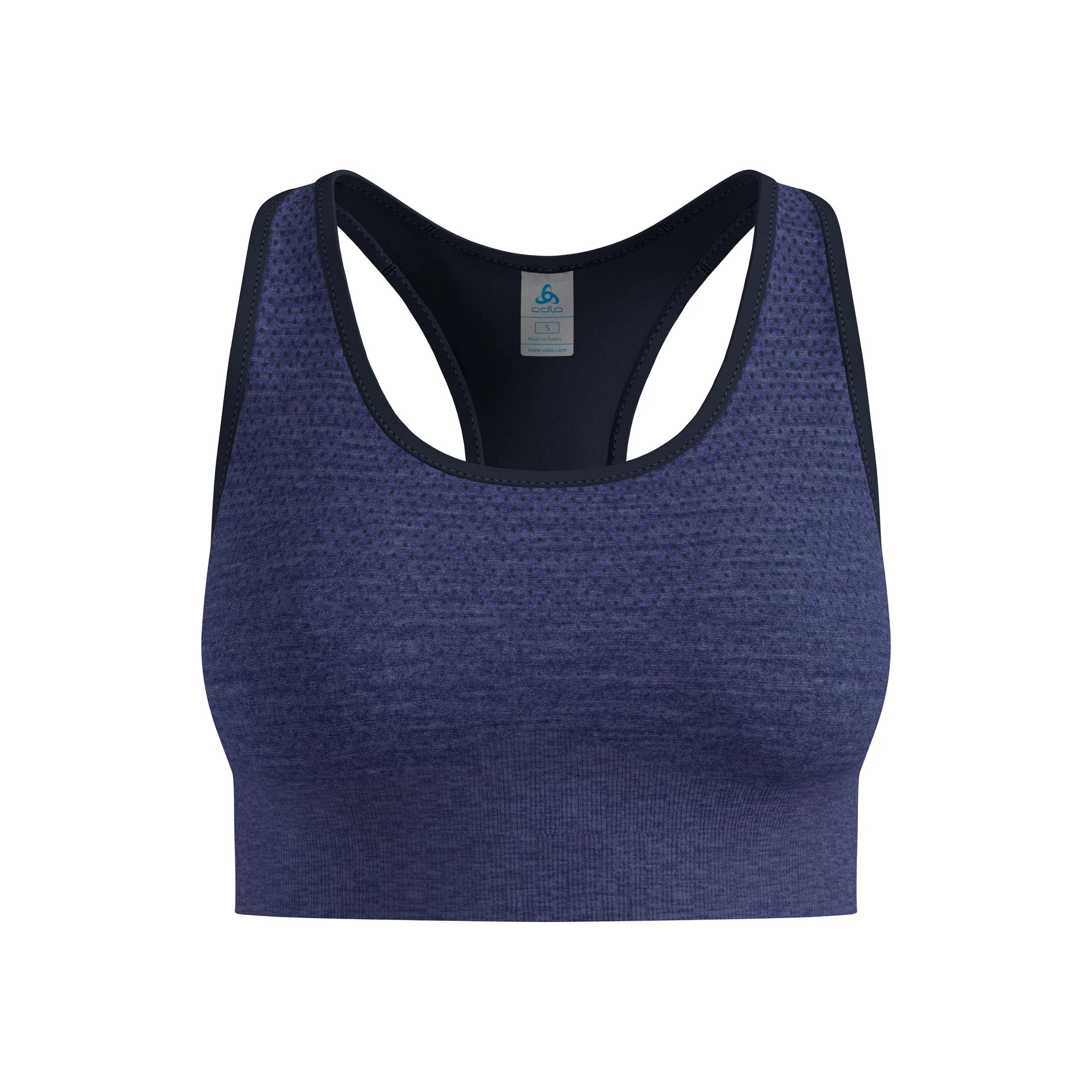 Seamless Medium Padded Sport Sport-behå Damer-blå
