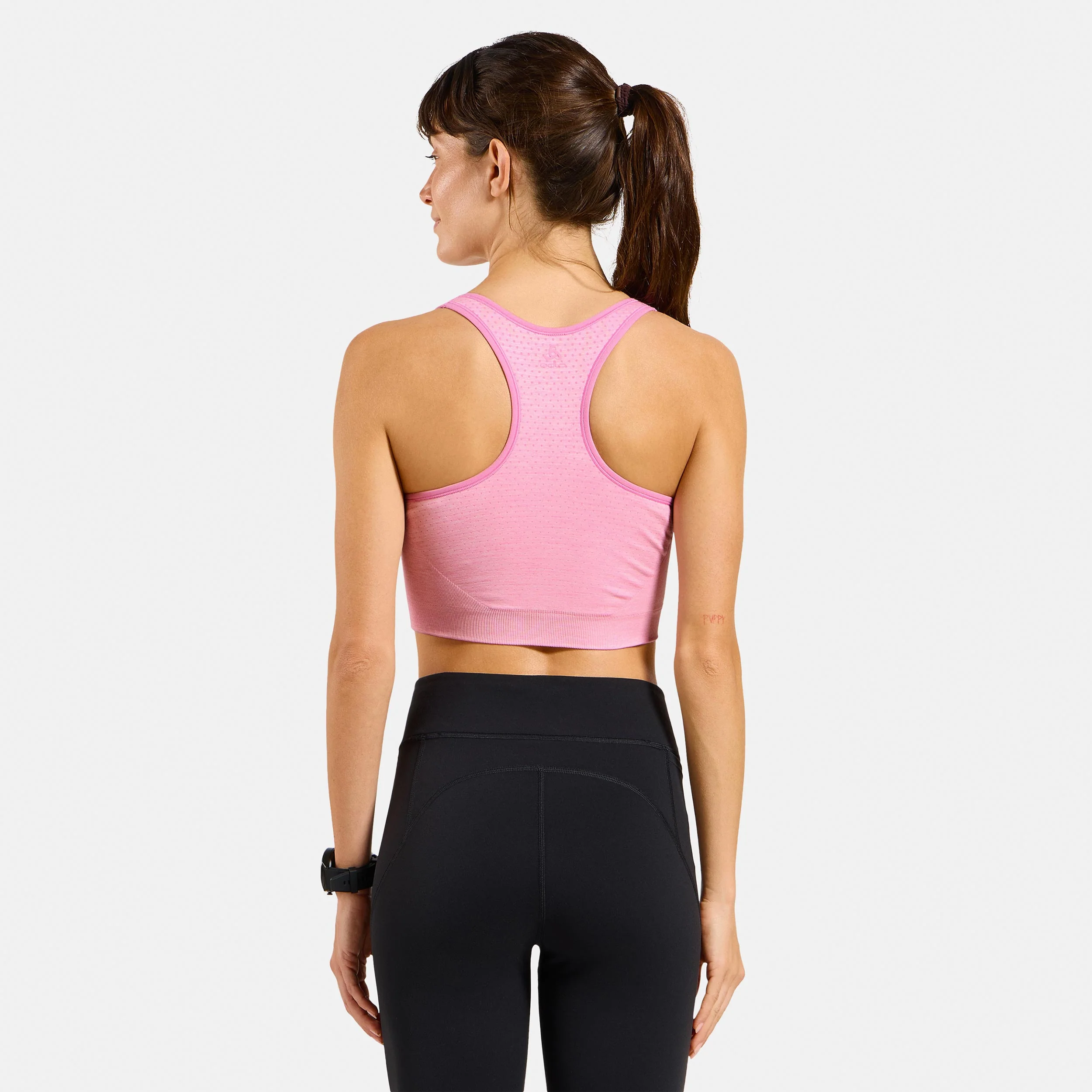 Seamless Medium Padded Sport Sport-behå Damer-pink - Image 4