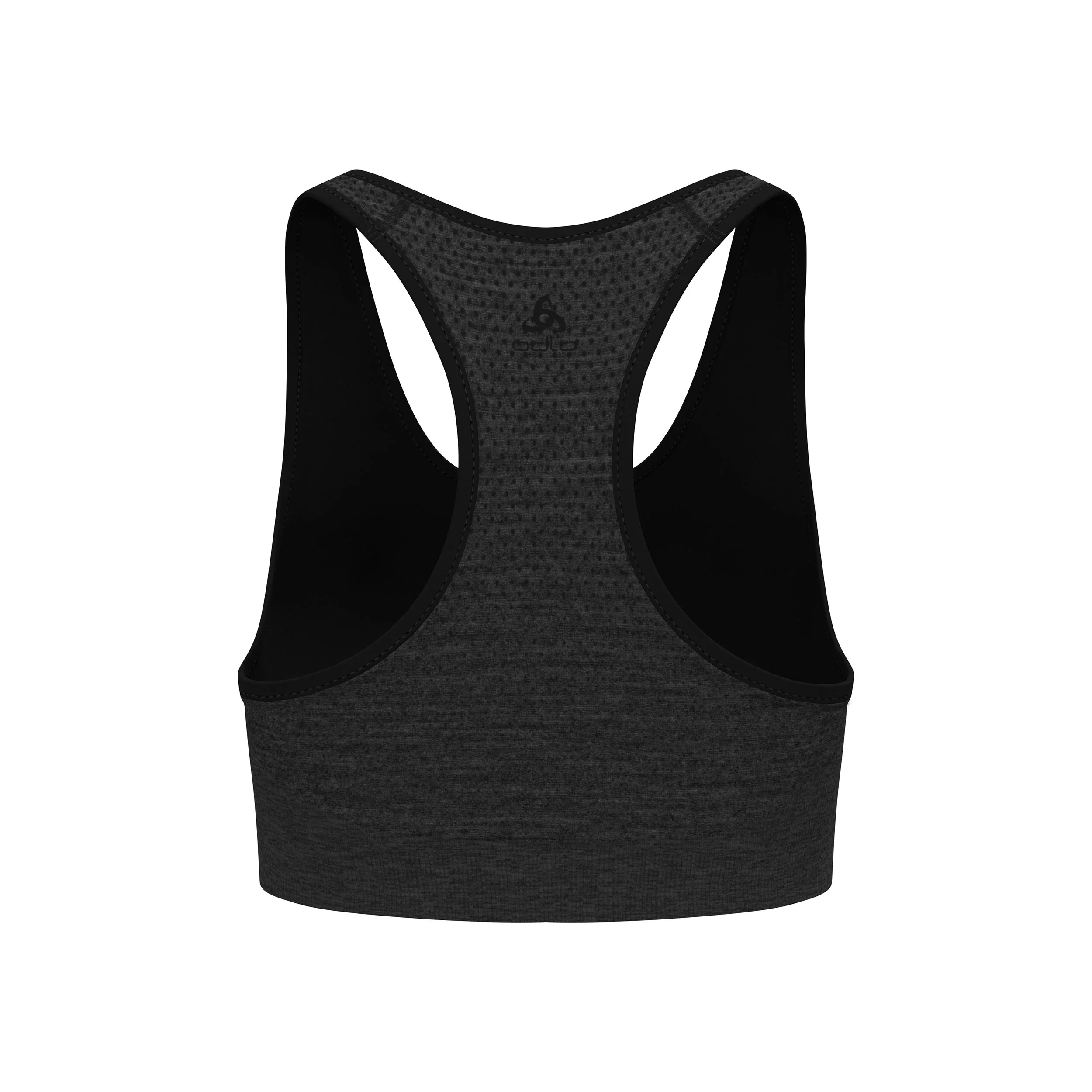 Seamless Medium Padded Sport Sport-behå Damer-svart - Image 2