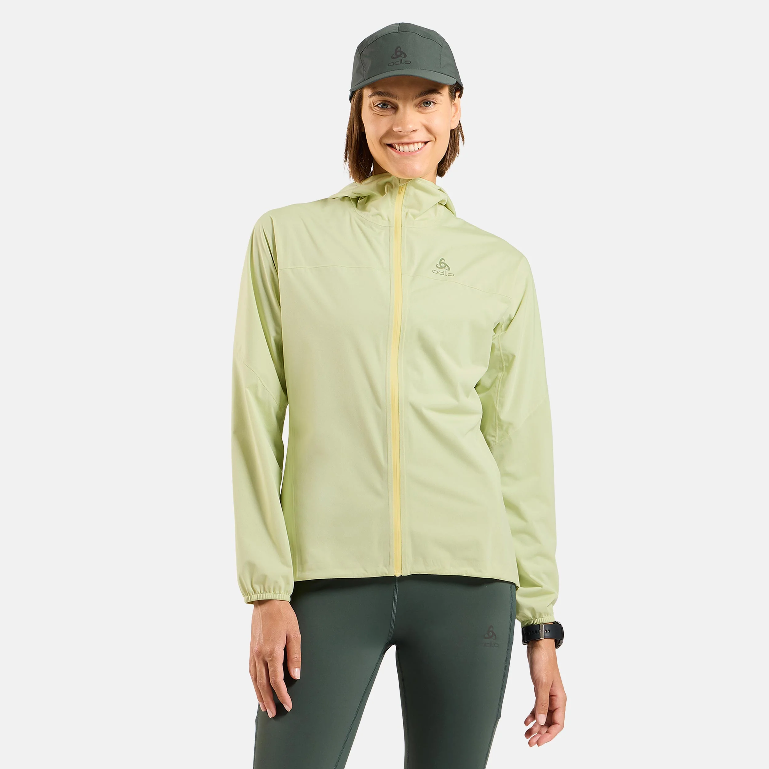 X-Alp Waterproof Löparjacka Damer-lime - Image 3